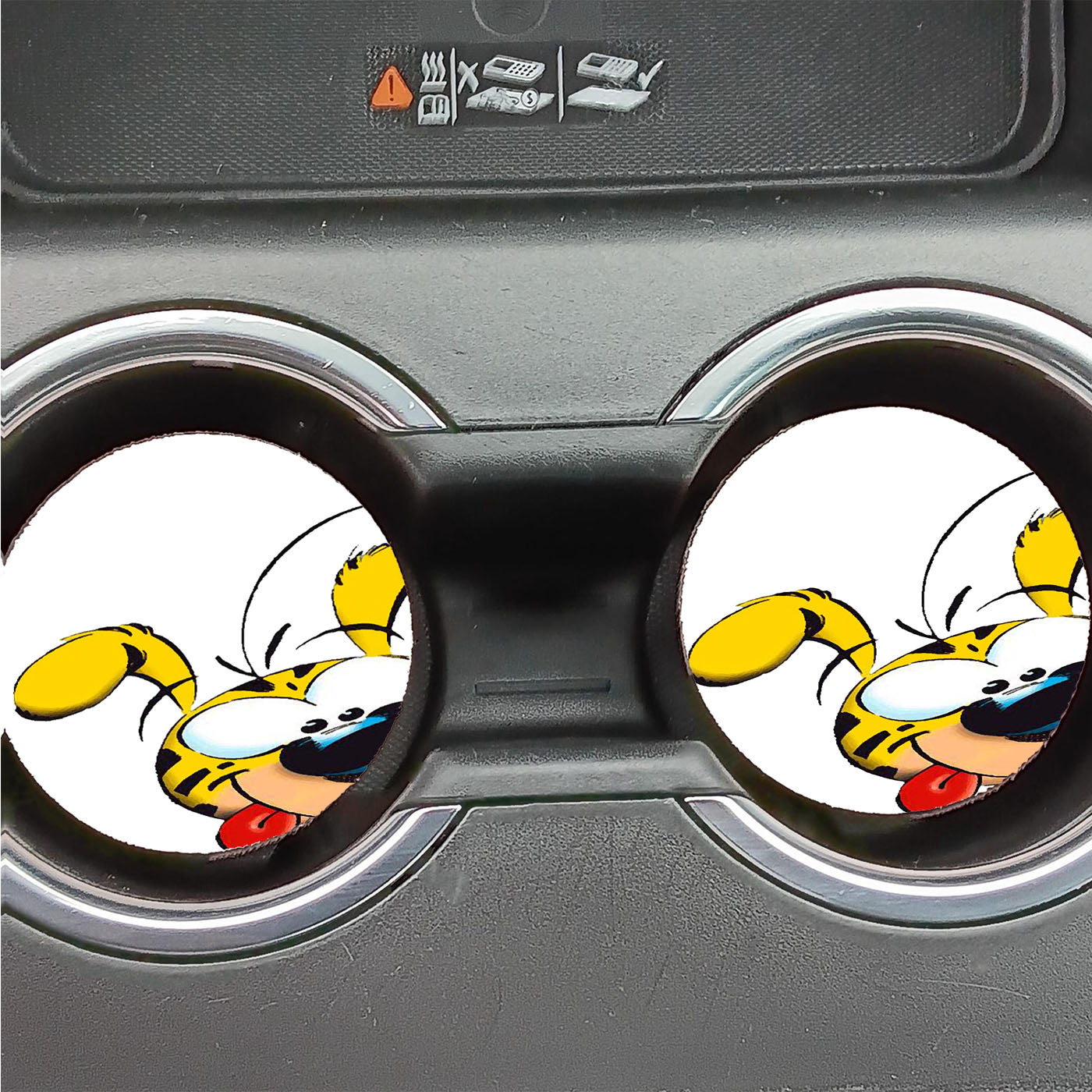 Male Marsupilami Disney Tease Car Coasters