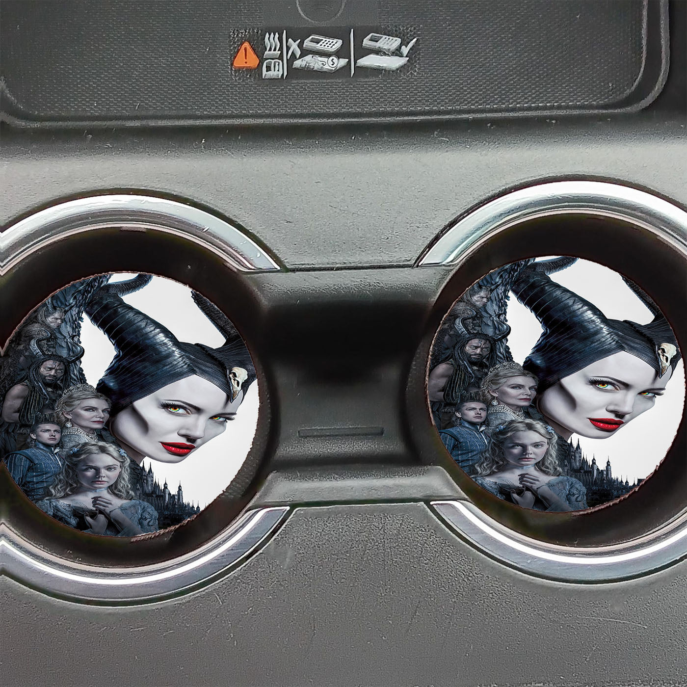 Maleficent Mistress Of Evil Characters Movie Poster Car Coasters