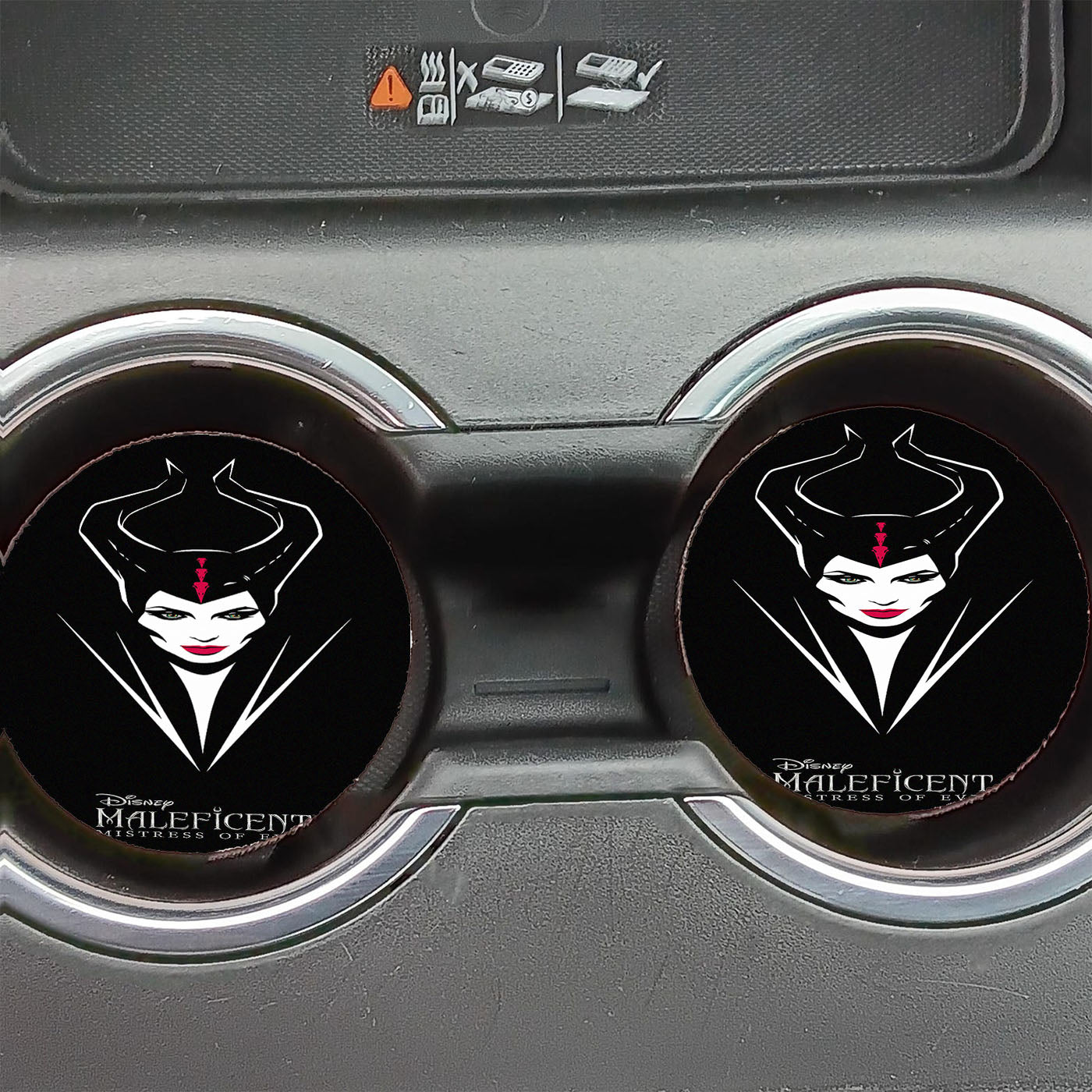 Maleficent Mistress Of Evil Vector Car Coasters