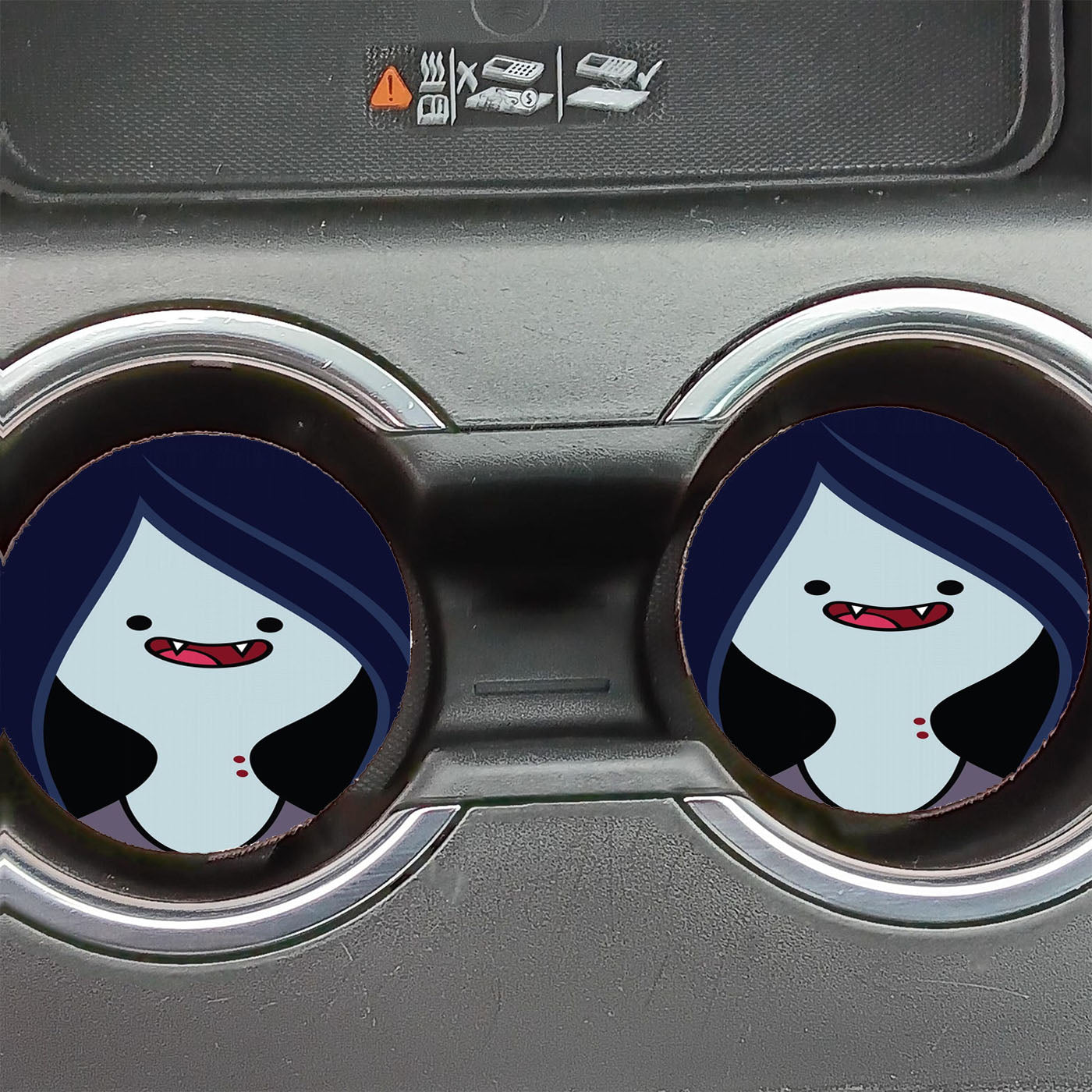 Marceline The Vampire Queen Adventure Time Wallpaper Car Coasters