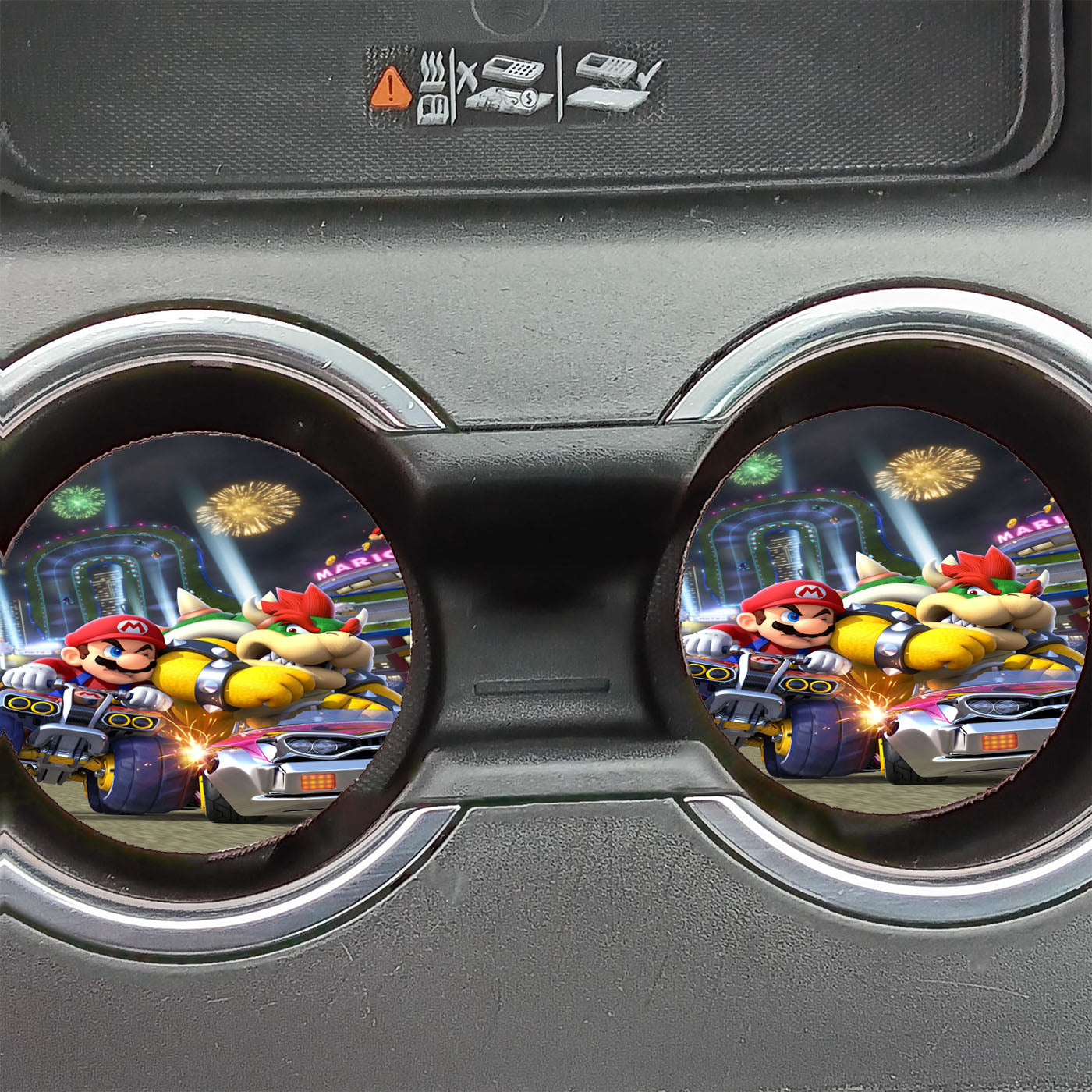 Mario Bros Kart 8 Wallpapers Car Coasters