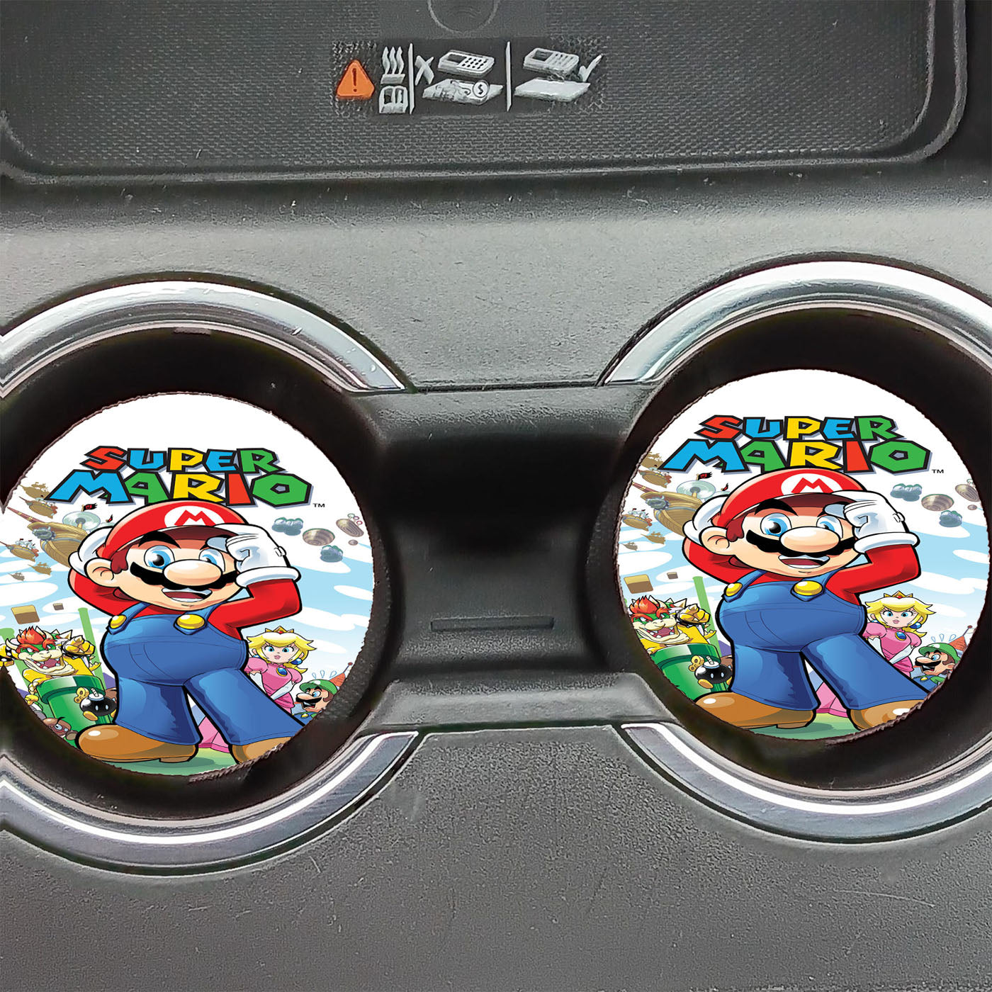 Mario Brothers Car Coasters