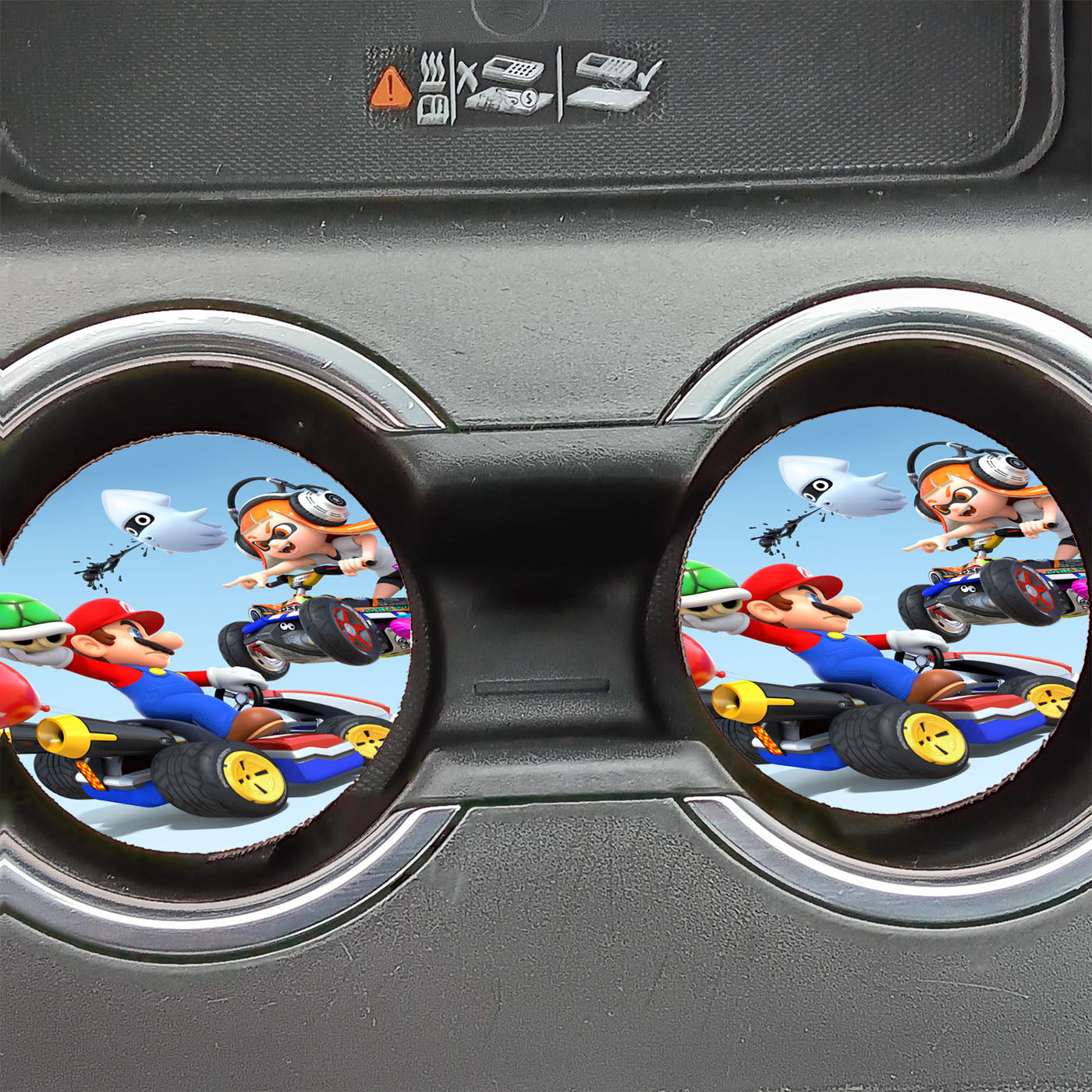 Mario Kart 8 Vs Splatoon Car Coasters