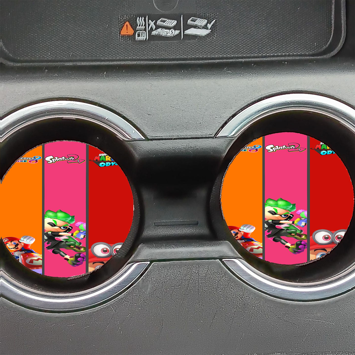 Mario Kart Odyssey Splatoon Wallpapers Car Coasters