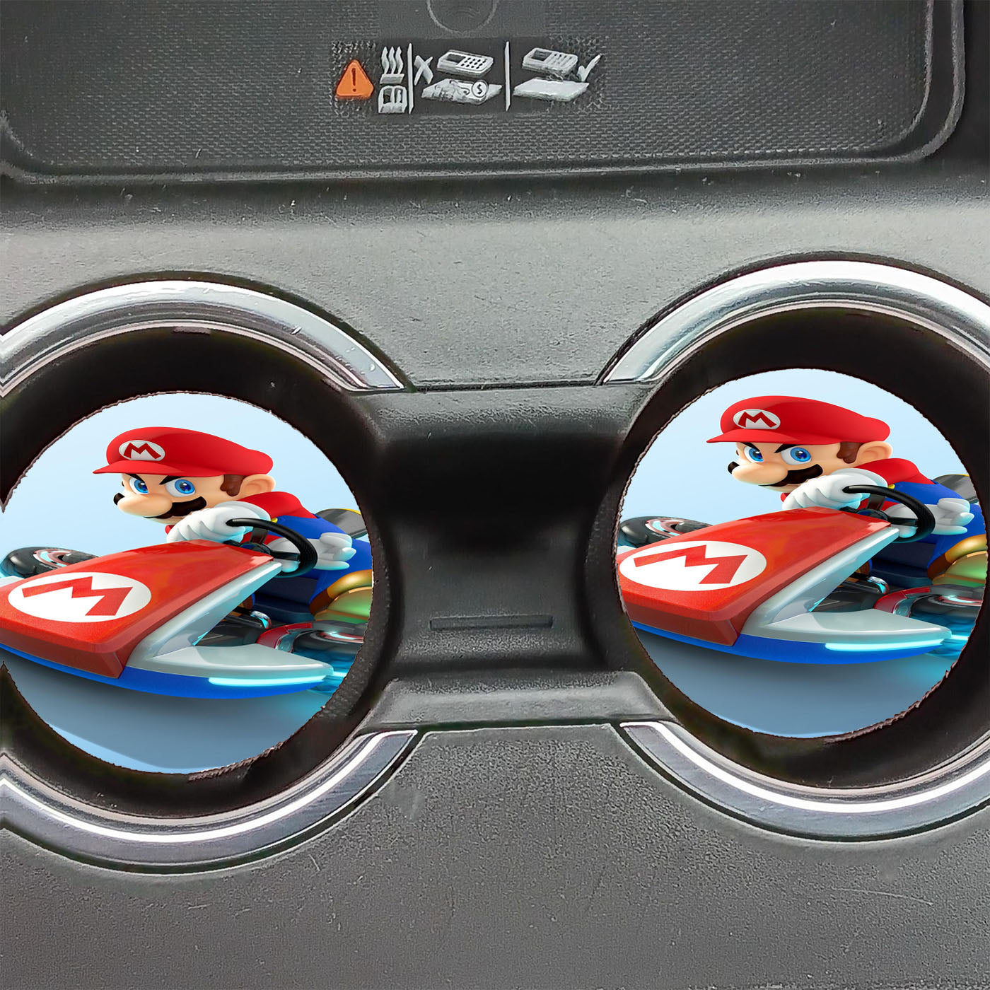 Mario Racing Car Car Coasters
