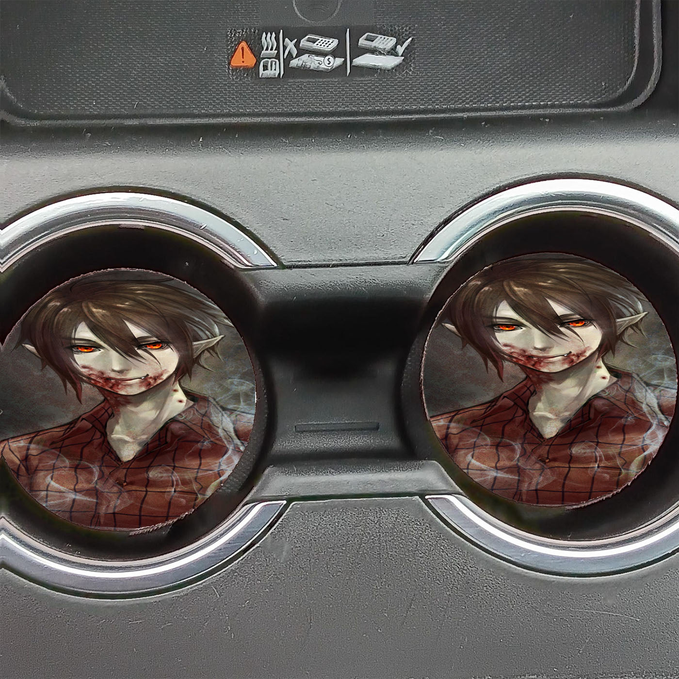 Marshall Lee The Vampire King Adventure Time Car Coasters
