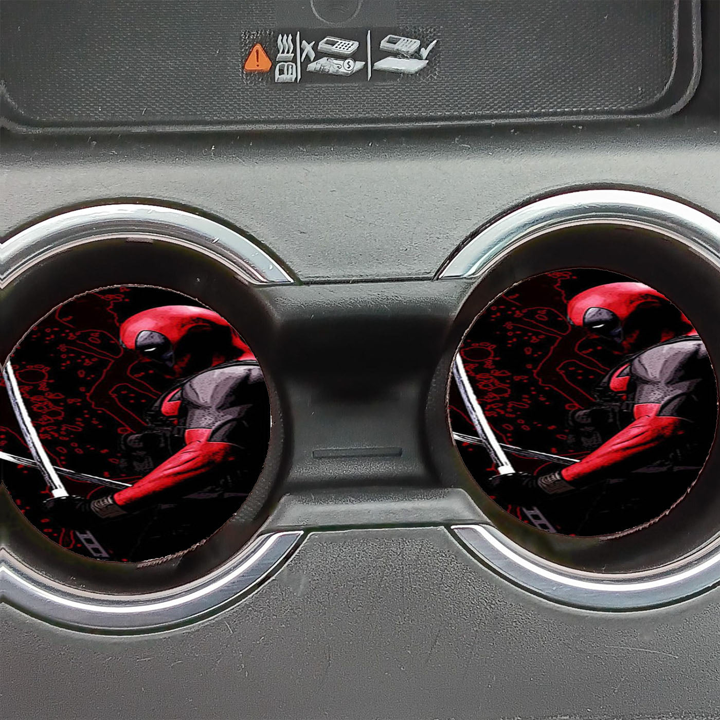 Marvel Comics Deadpool Car Coasters