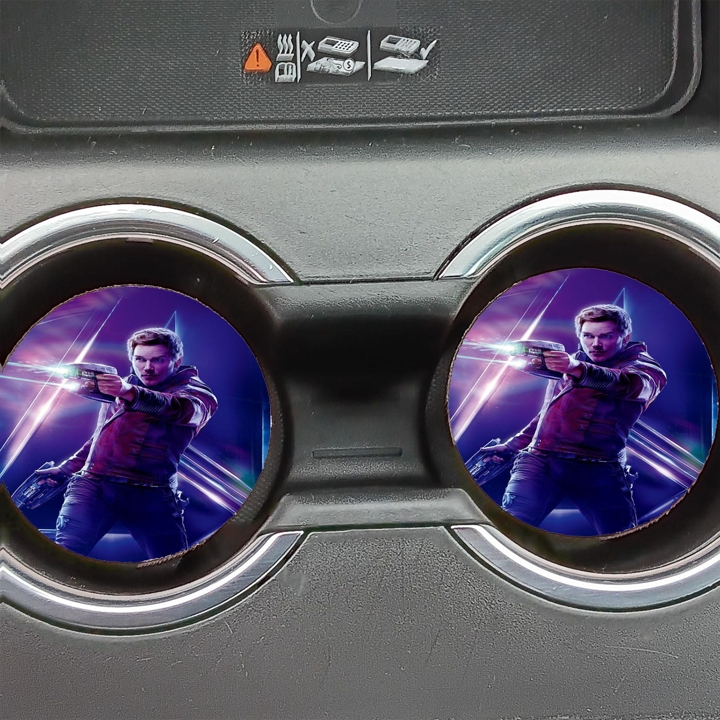 Marvel Comics Star Lord Car Coasters