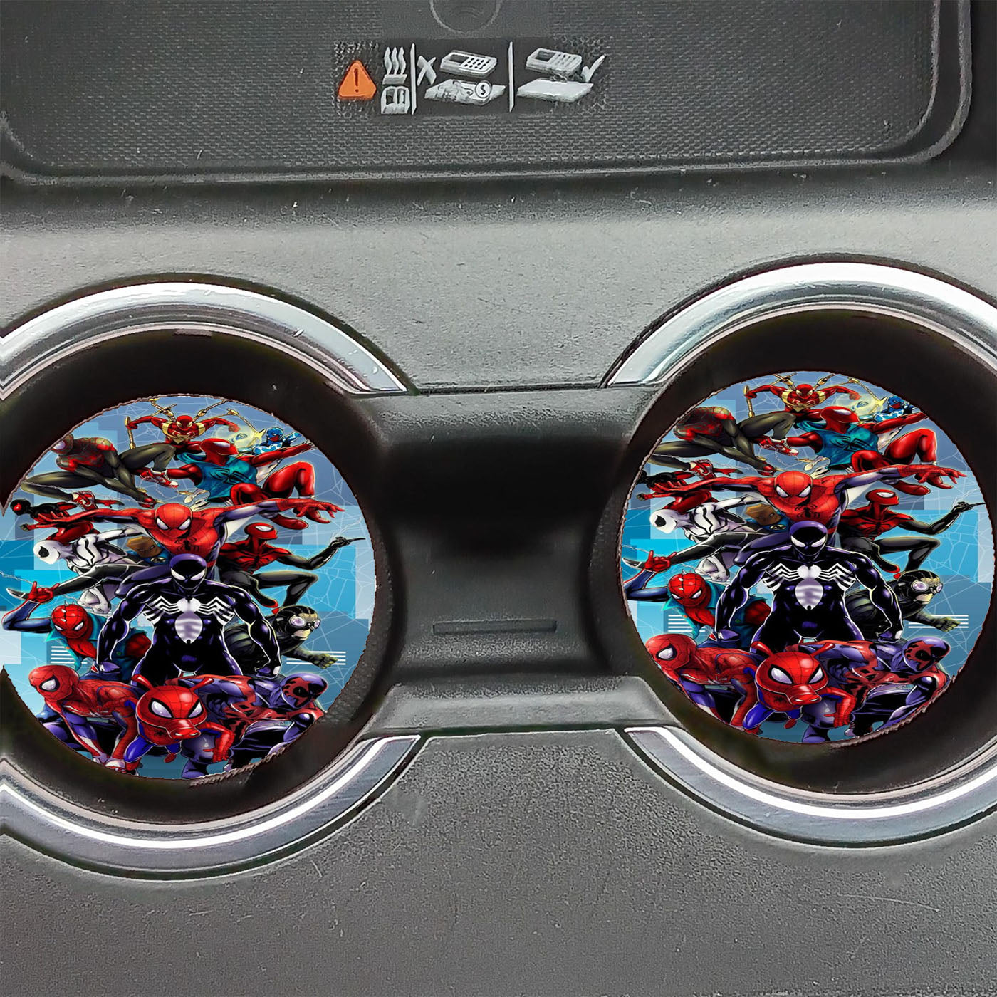 Marvel Hero Spiderman Collections  Car Coasters
