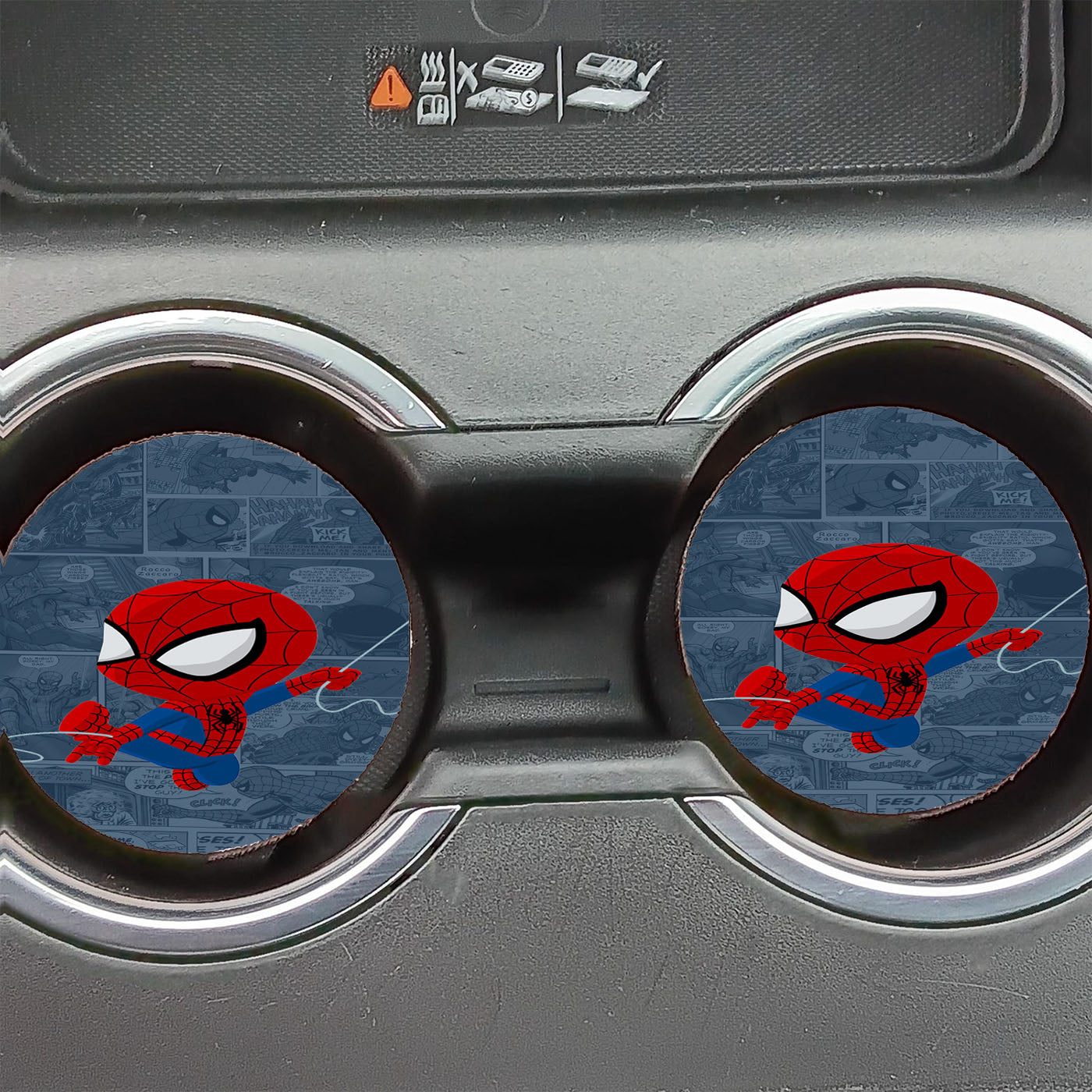 Marvel Studio Spiderman Comic  Car Coasters