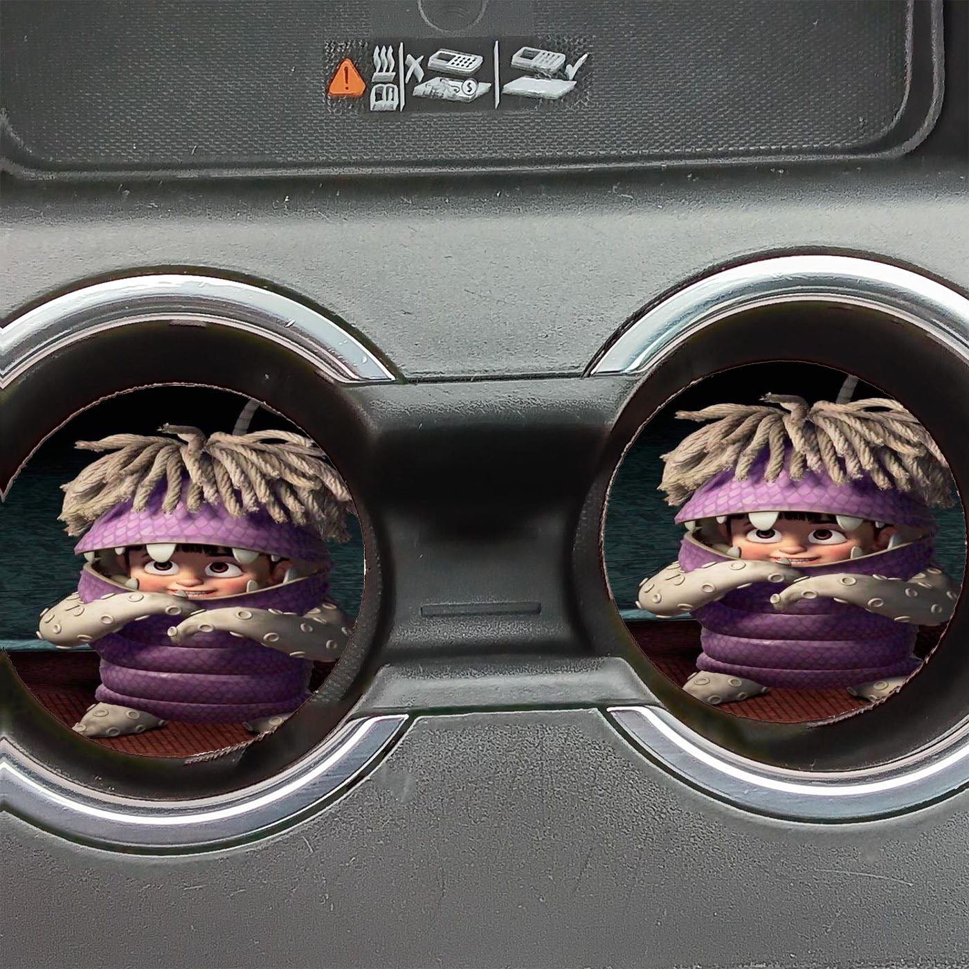 Mary Boo Gibbs Monster Inc Car Coasters