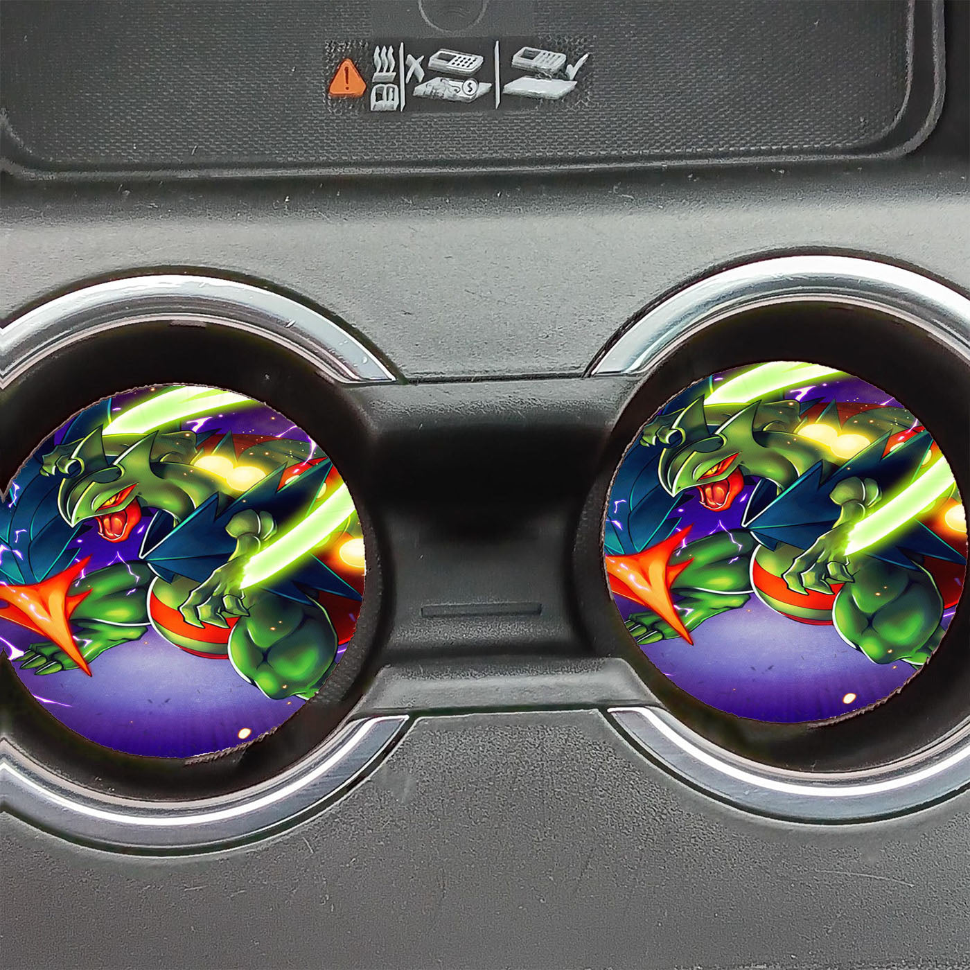 Mega Sceptile Legendary Pokemon Car Coasters