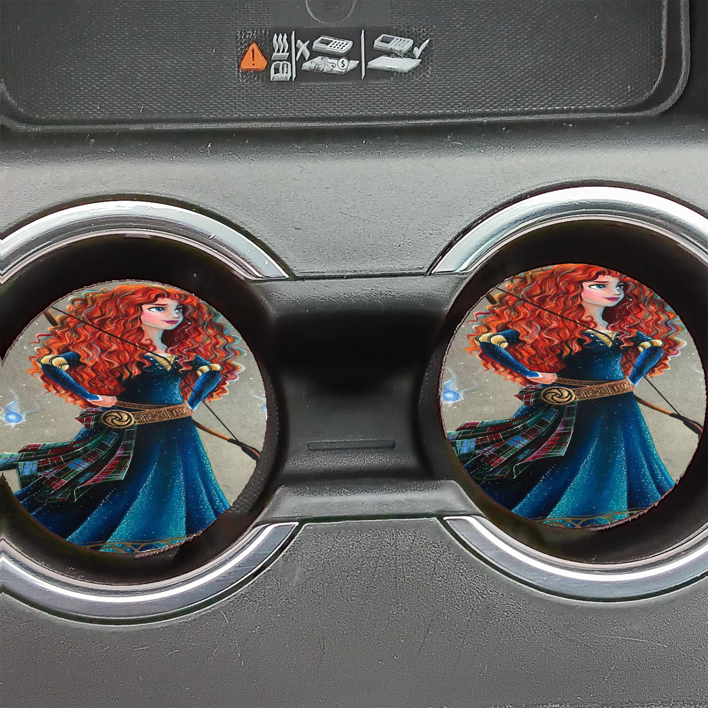 Merida Disney Car Coasters