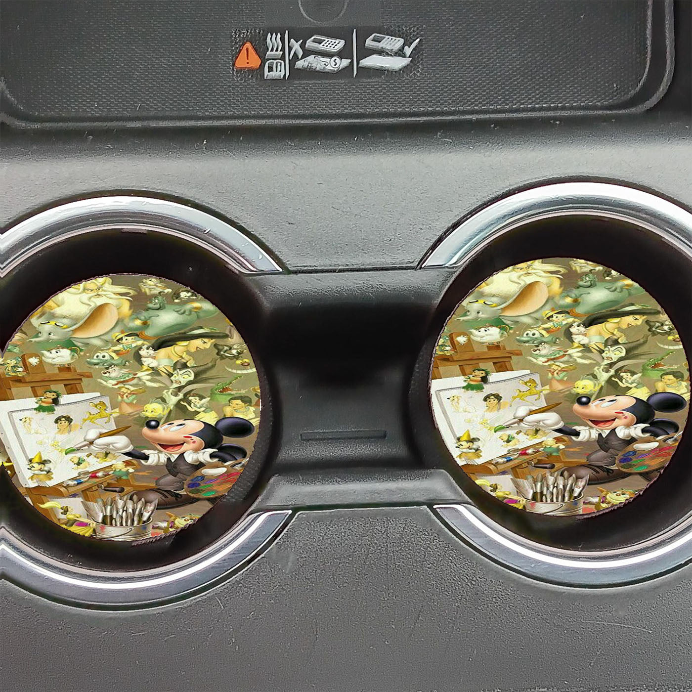 Mickey Car Coasters