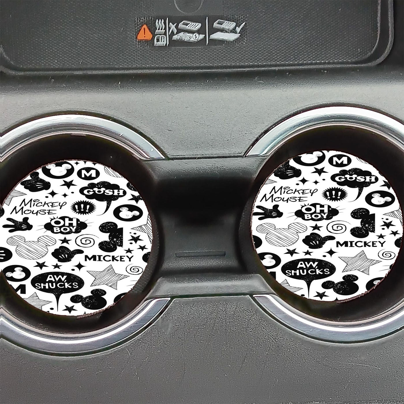 Mickey Mouse Car Coasters