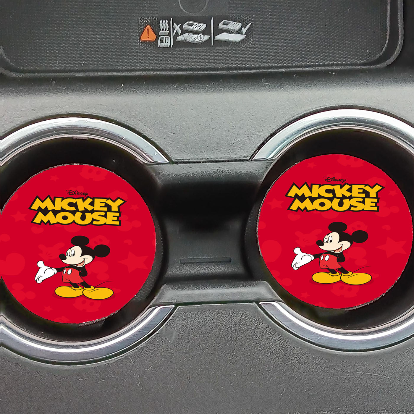 Mickey Mouse Red Car Coasters
