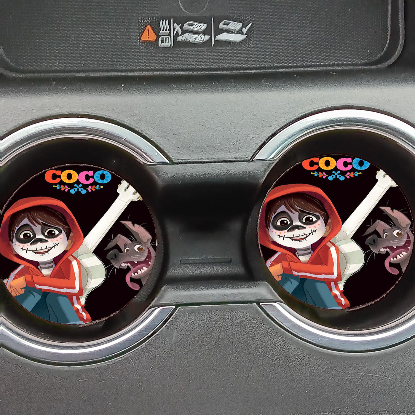 Miguel And Dante Of Disney Coco Car Coasters