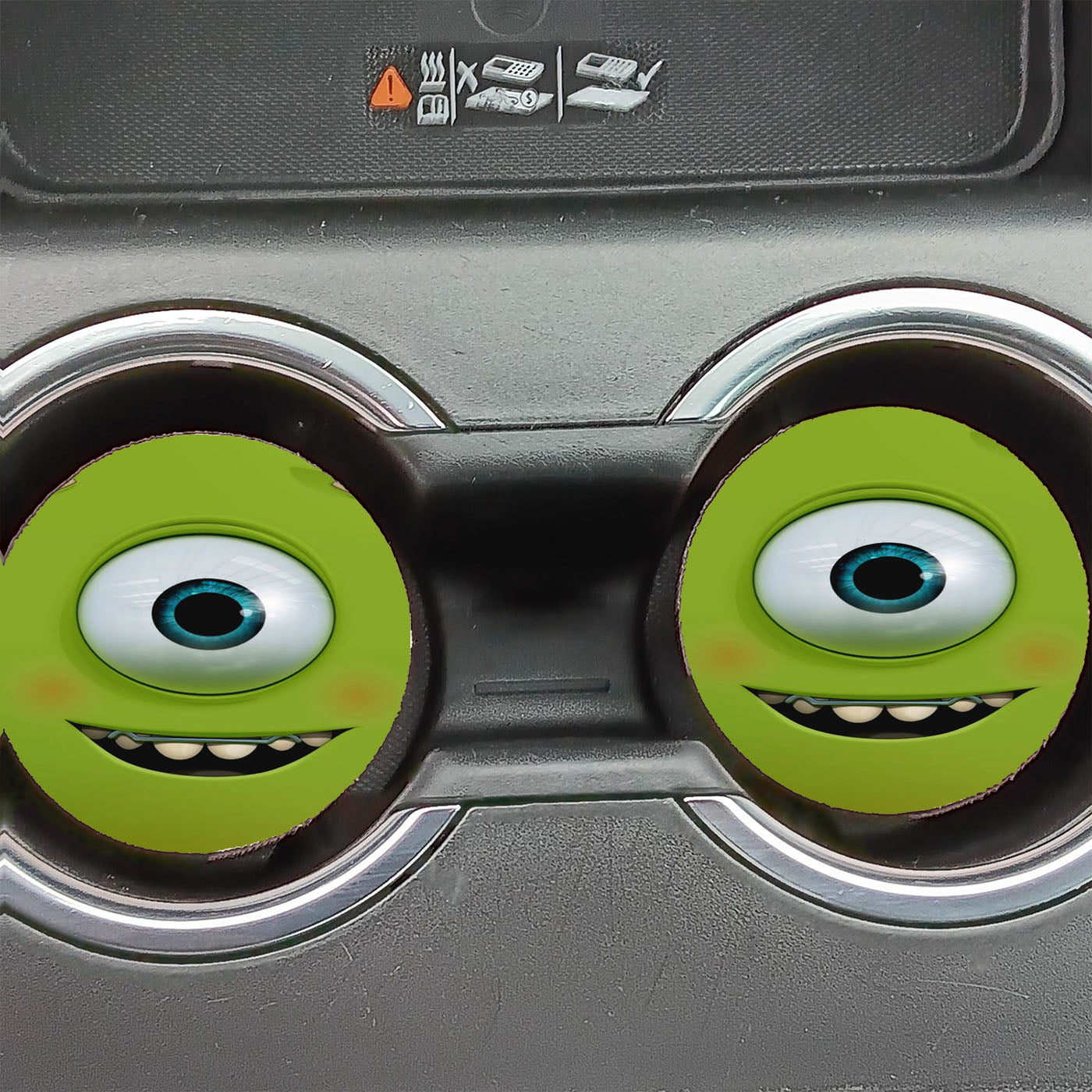 Mike Wazowski Car Coasters