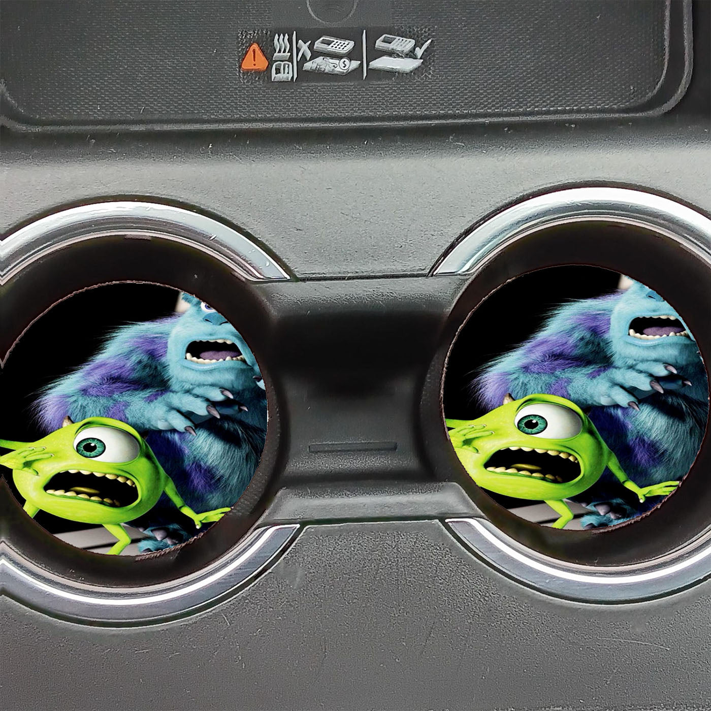 Mike Wazowski And Sulley Car Coasters