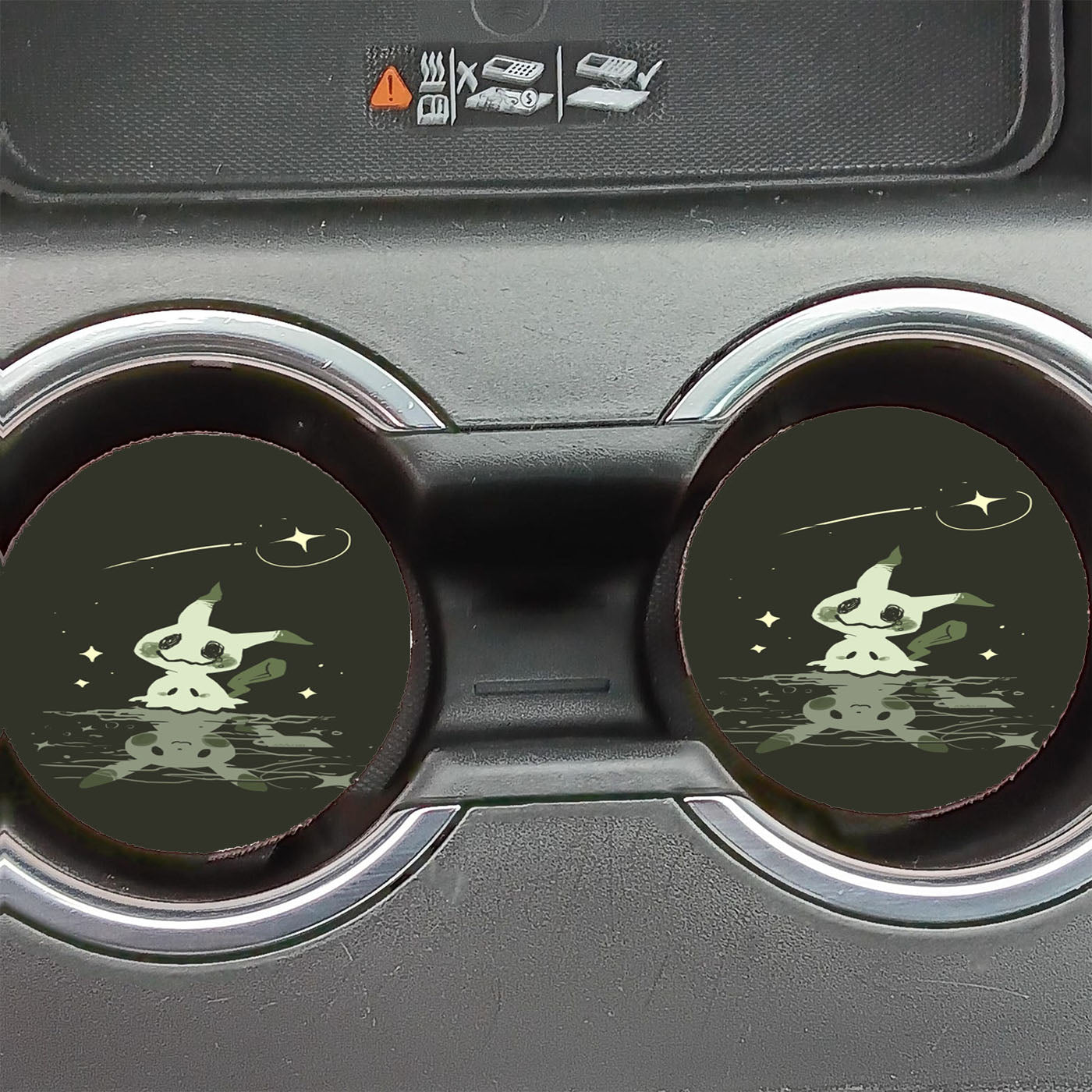 Mimikyu Pokemon Car Coasters