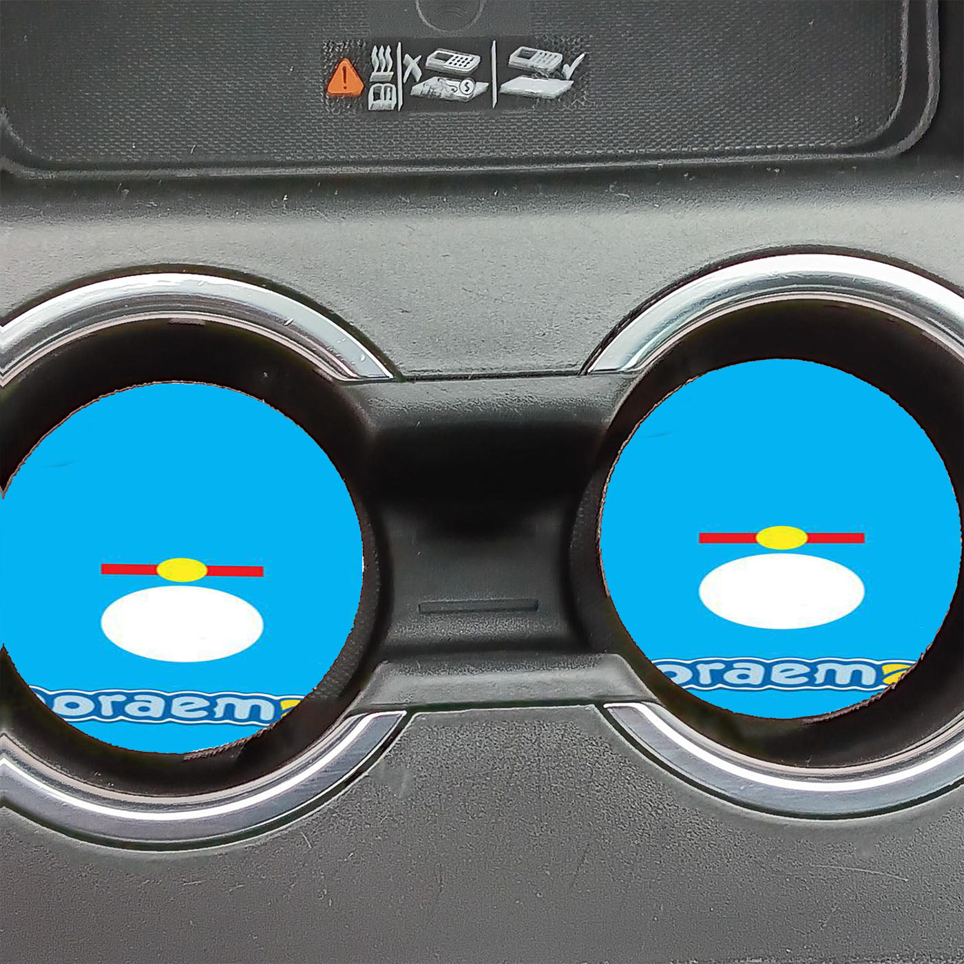 Minimal Doraemon Car Coasters