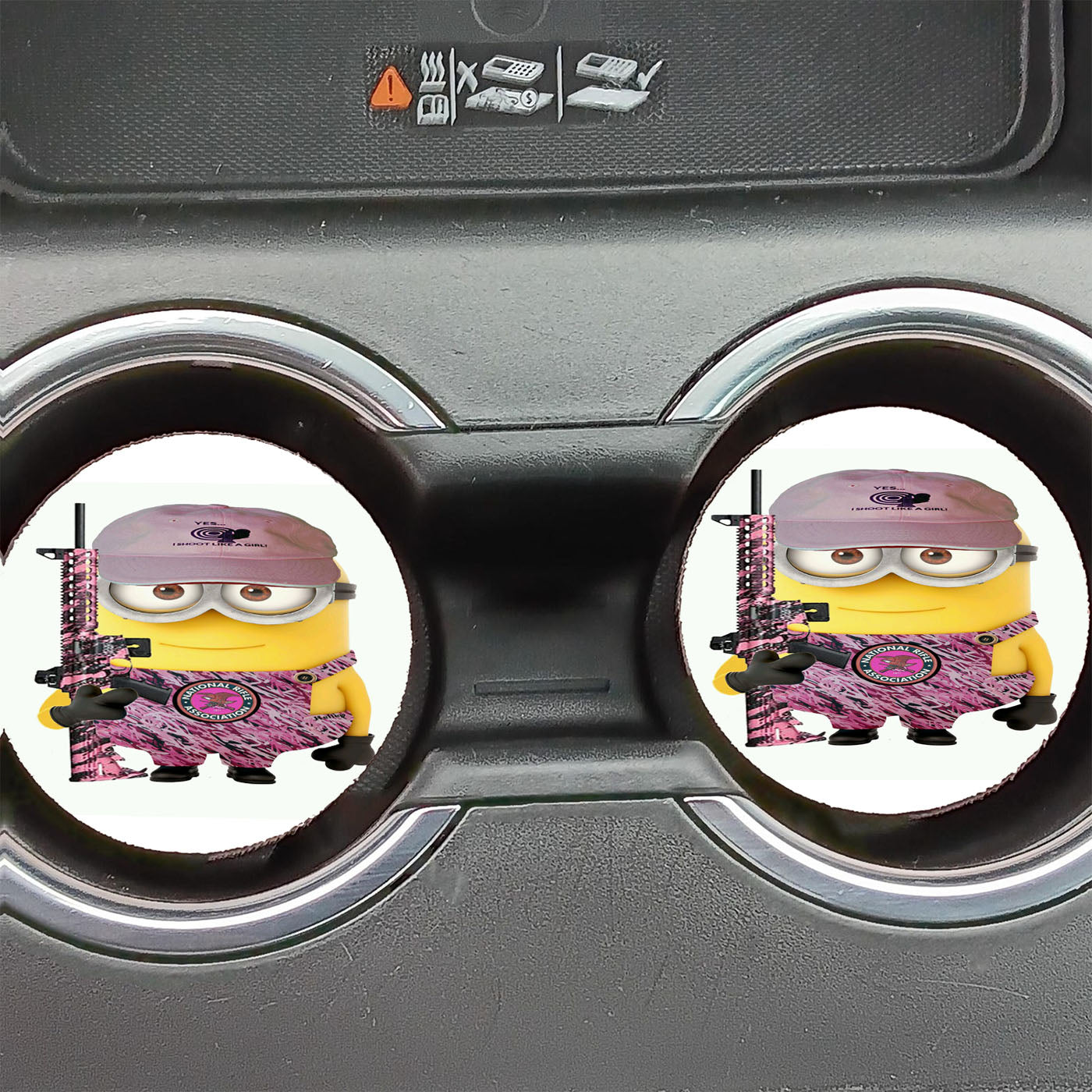 Minion Disney Army Car Coasters