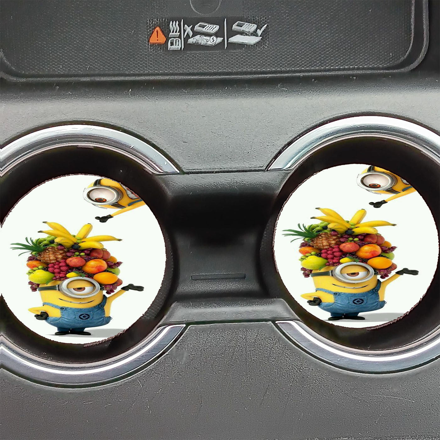Minion Disney Banana Car Coasters