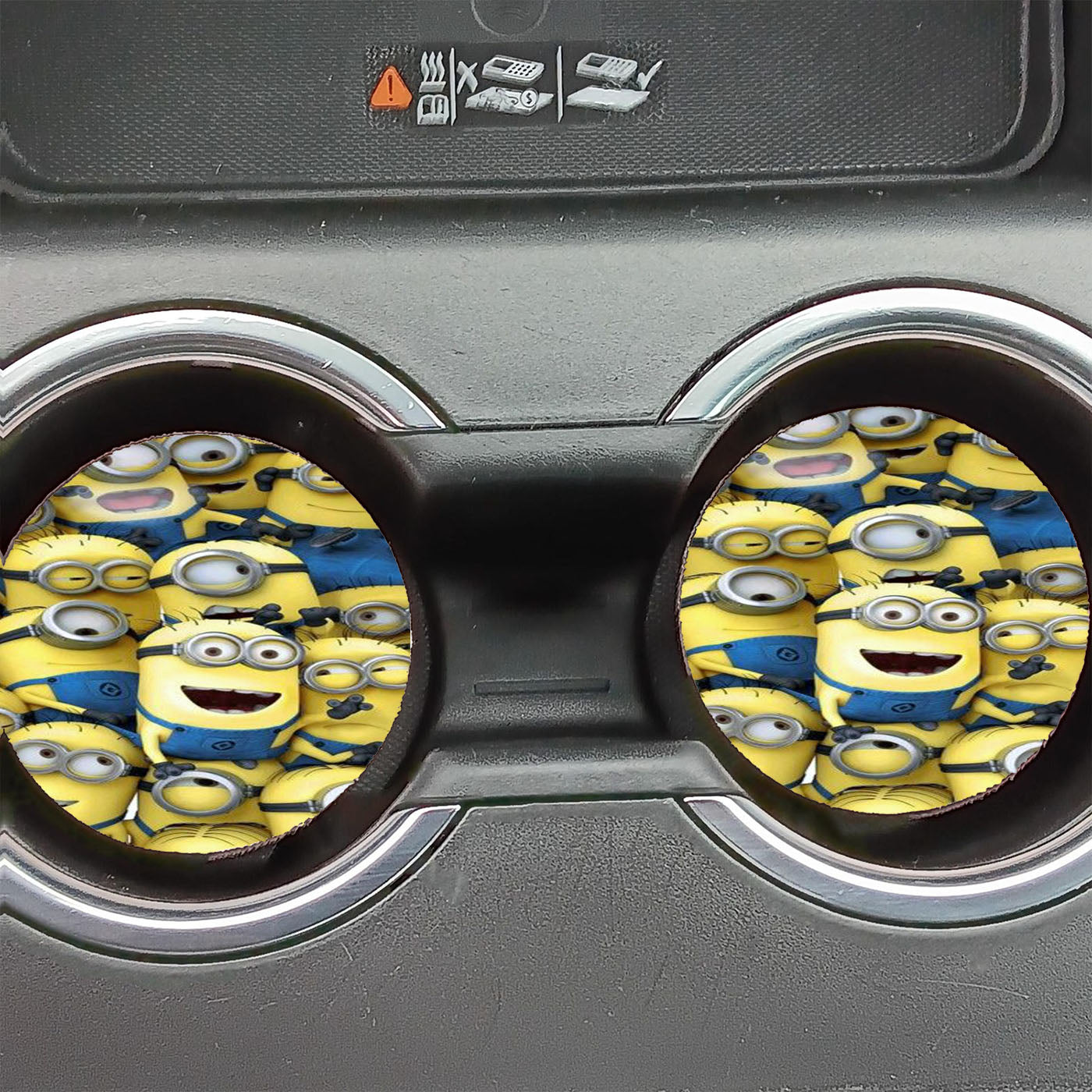 Minion Full Car Coasters