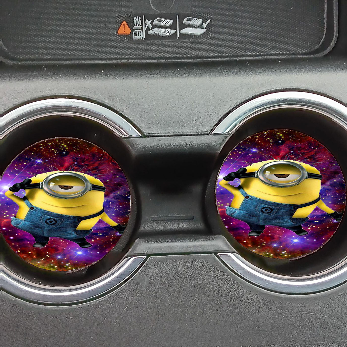 Minion Galaxy Car Coasters