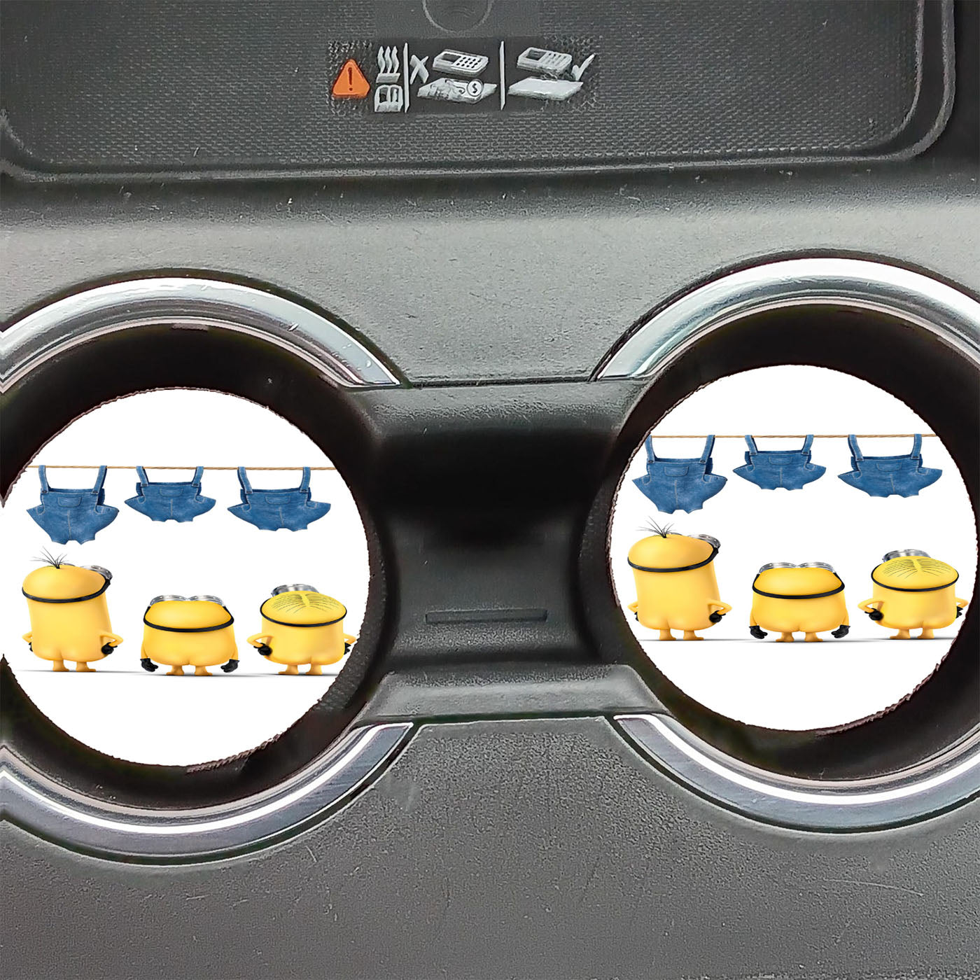 Minion Xxx Car Coasters
