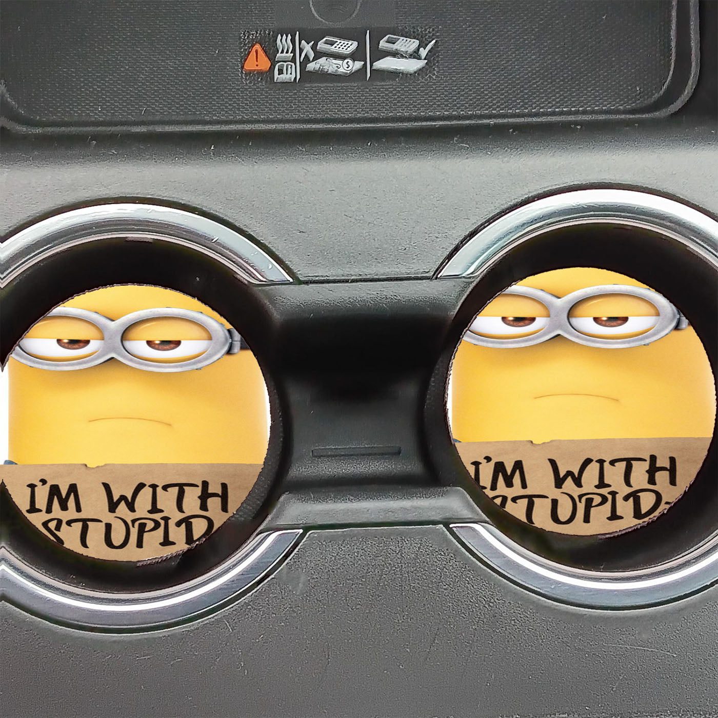 Minions 2016 2 Car Coasters