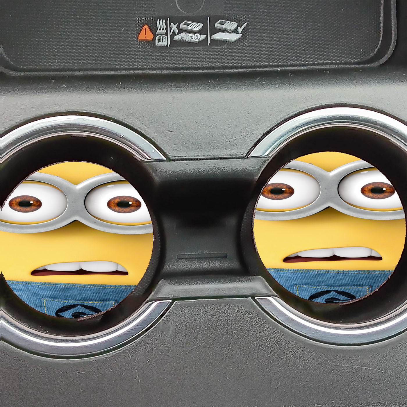 Minions 7 Car Coasters
