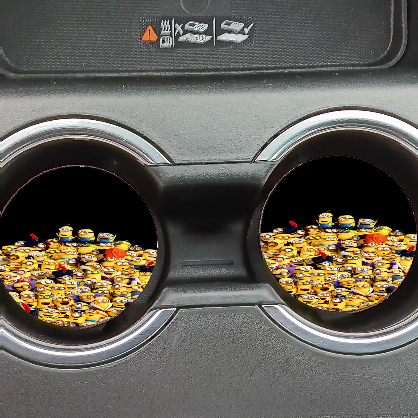 Minions And Friends Car Coasters