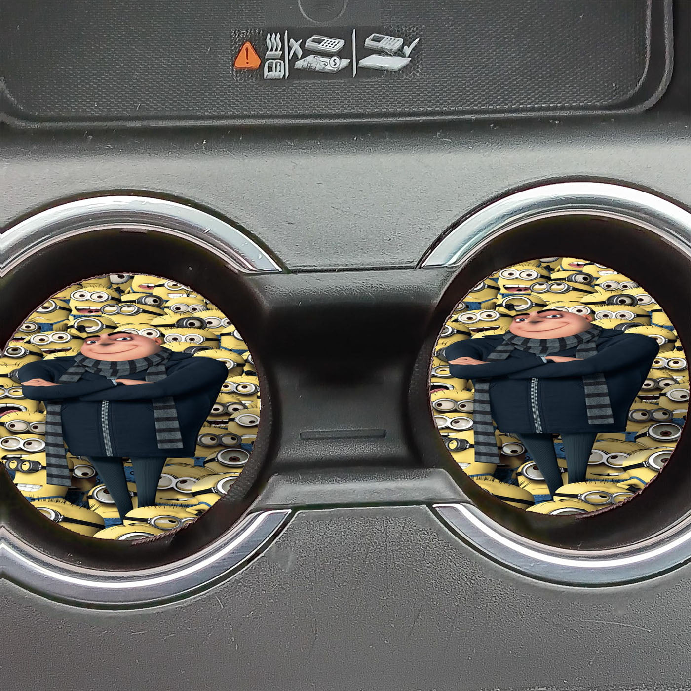 Minions And Gru Car Coasters