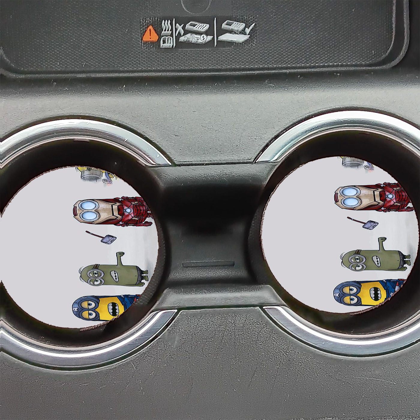 Minions Avenger Car Coasters