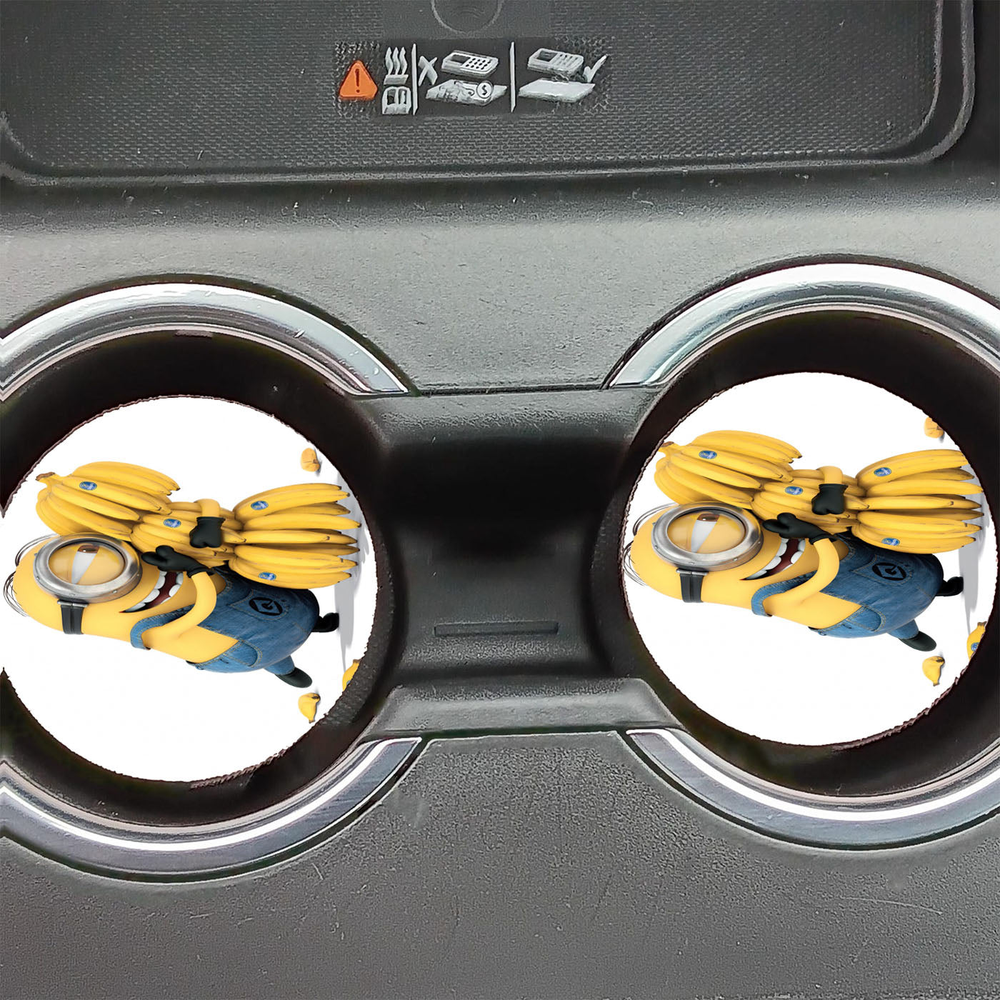 Minions Banana- Car Coasters