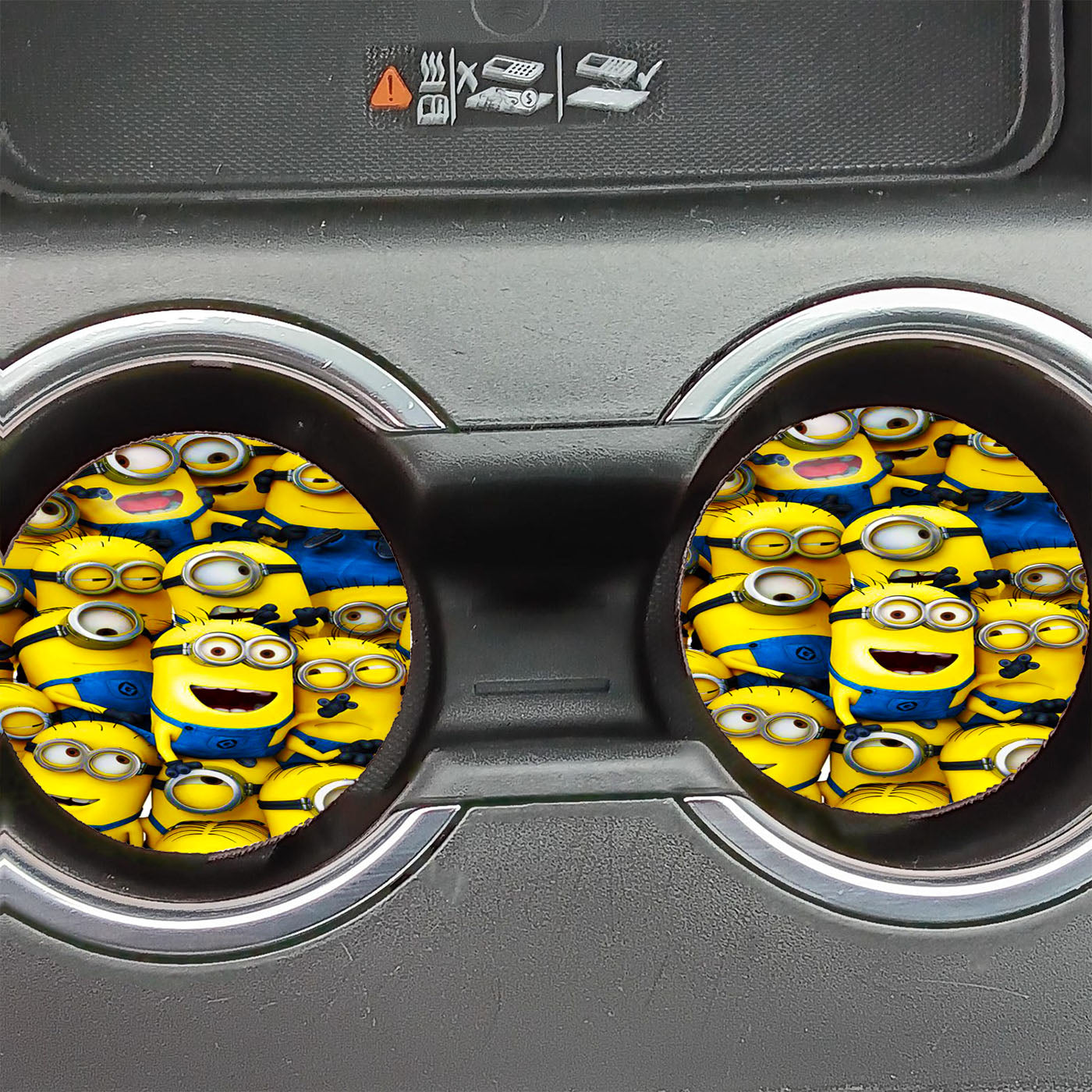 Minions Characters Collage Car Coasters