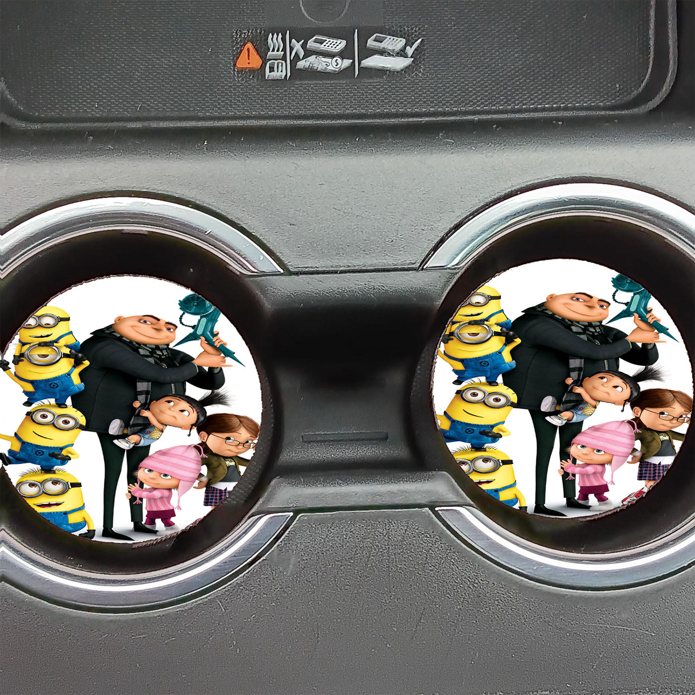 Minions Despicable Me Car Coasters