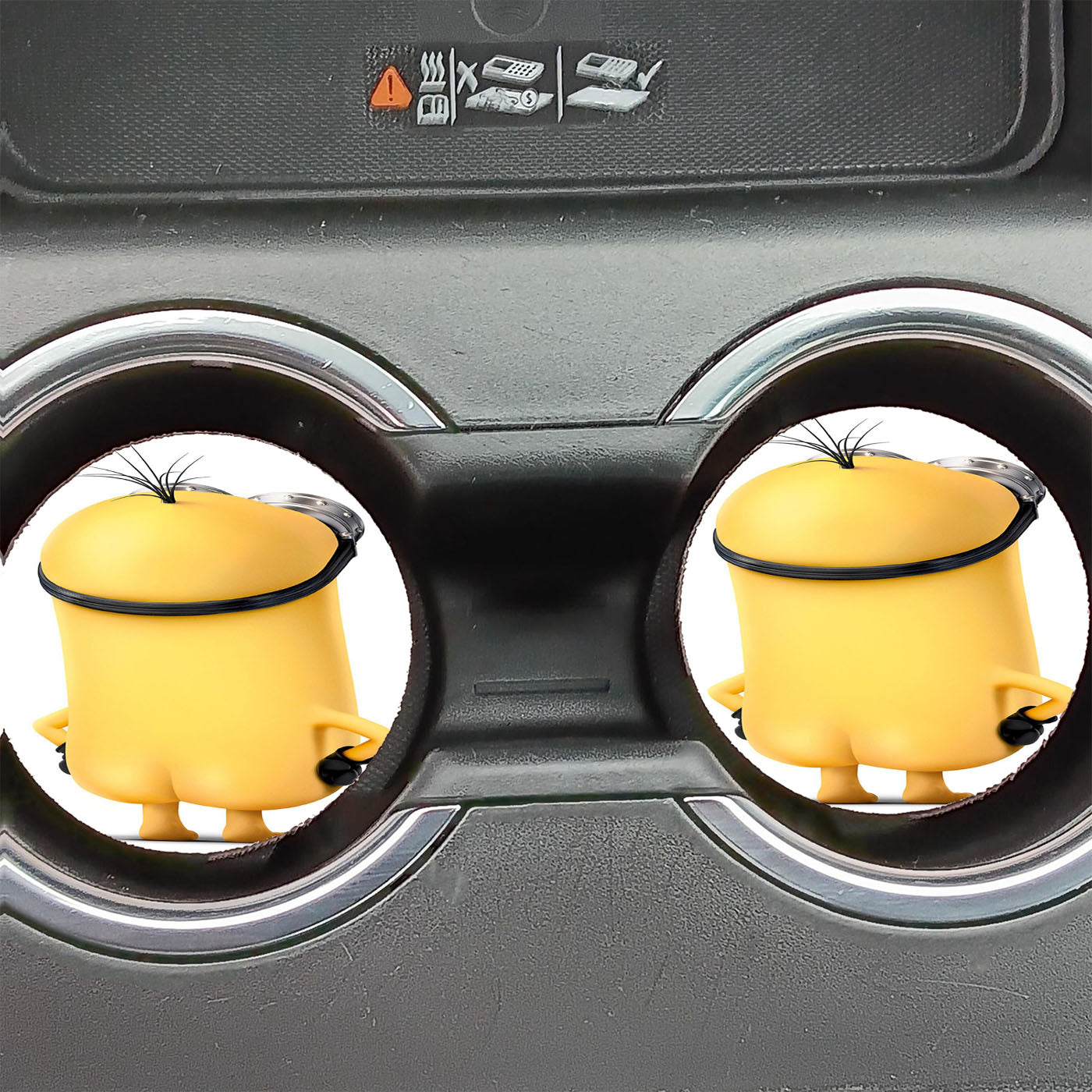 Minions Funny Car Coasters