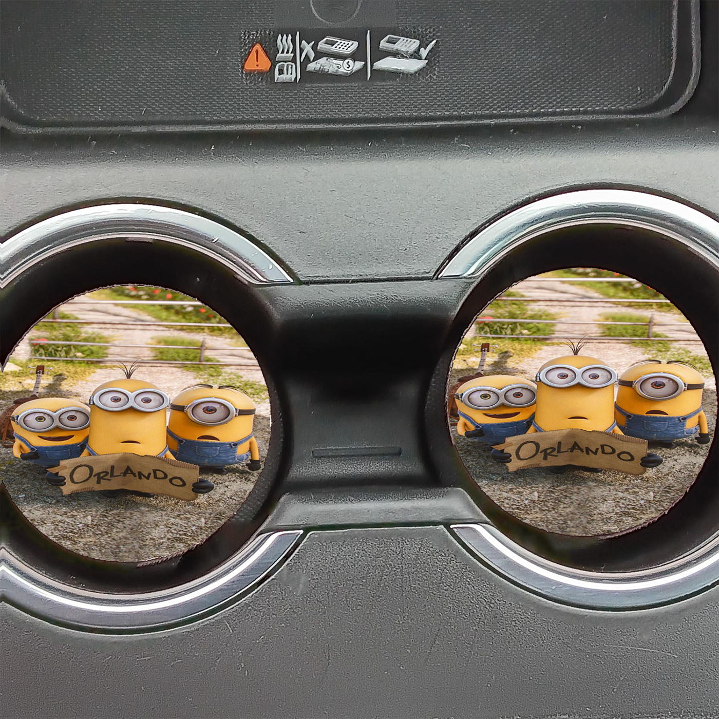 Minions Goes To Orlando Car Coasters