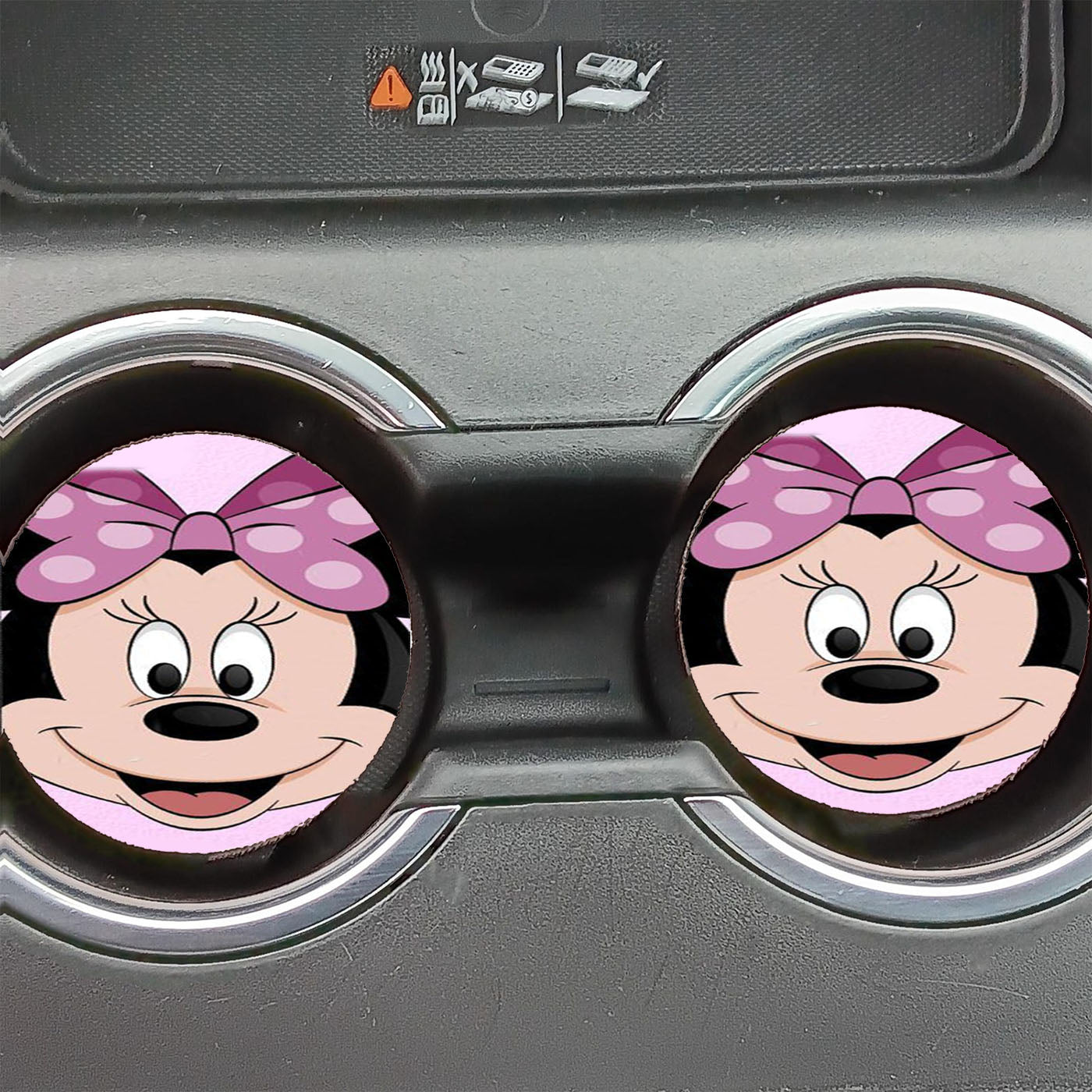 Minnie Mouse Car Coasters