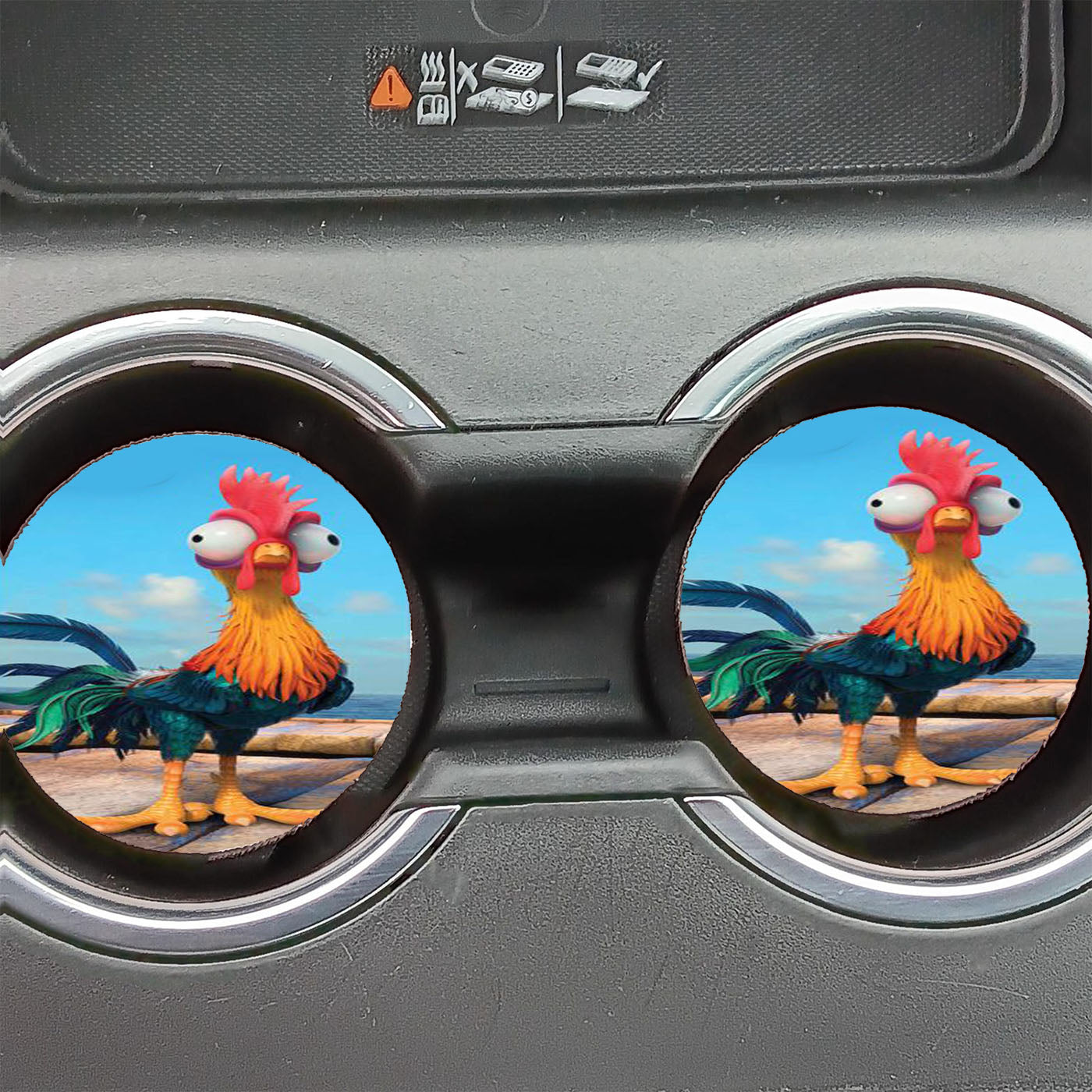 Moana Heihei Car Coasters