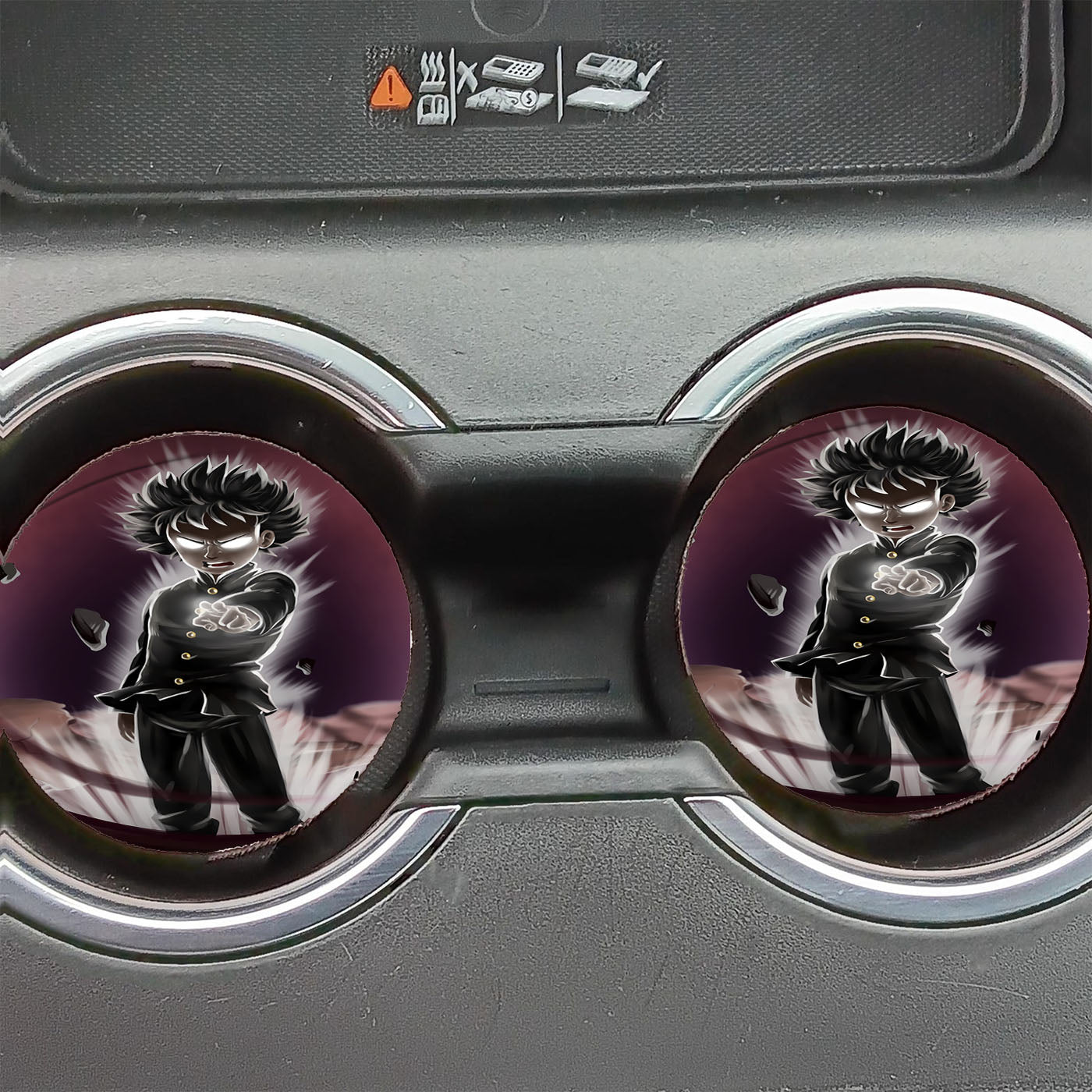 Mob Psycho 100 Shigeo Kageyama Car Coasters