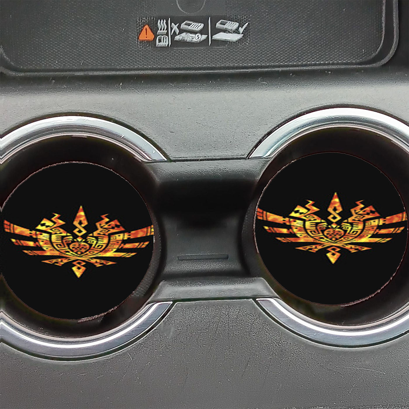 Monster Hunter 4 Ultimate Symbol Car Coasters