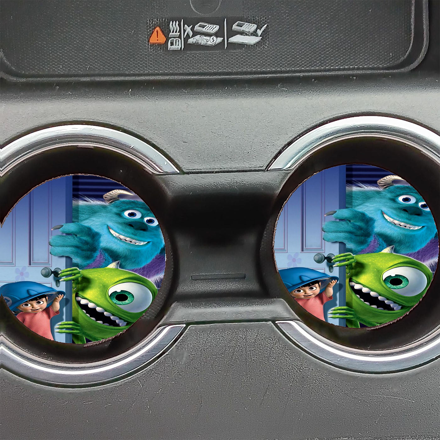 Monster Inc Car Coasters