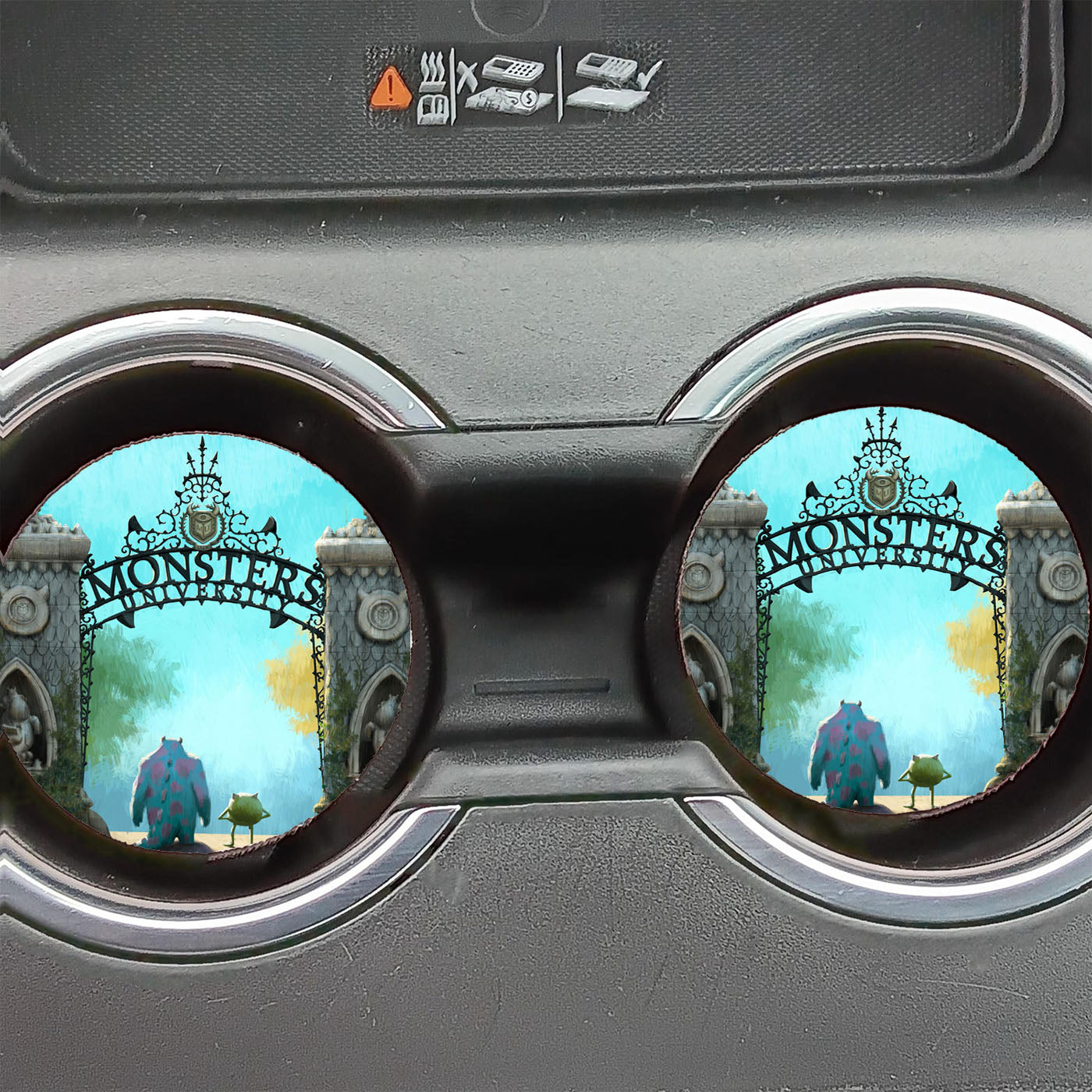 Monster University Gate Car Coasters