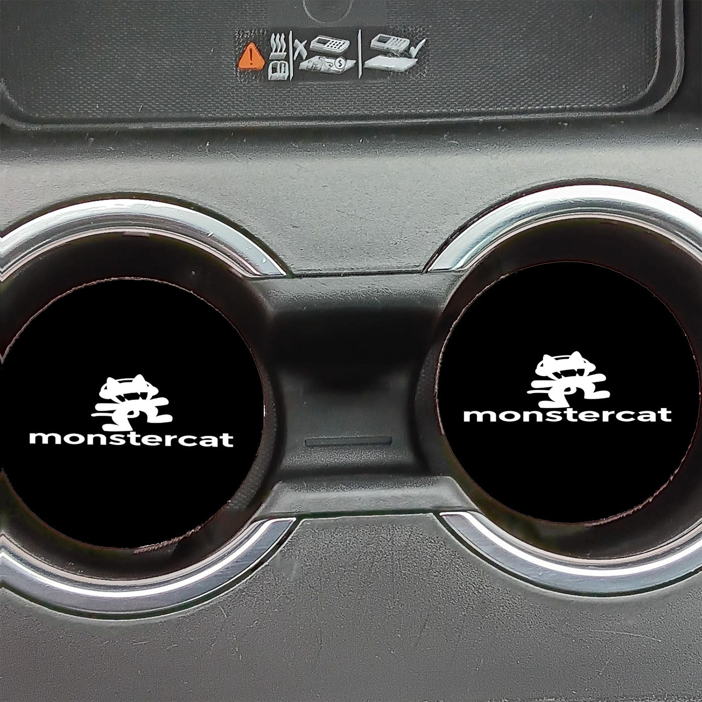 Monstercat Logo Car Coasters