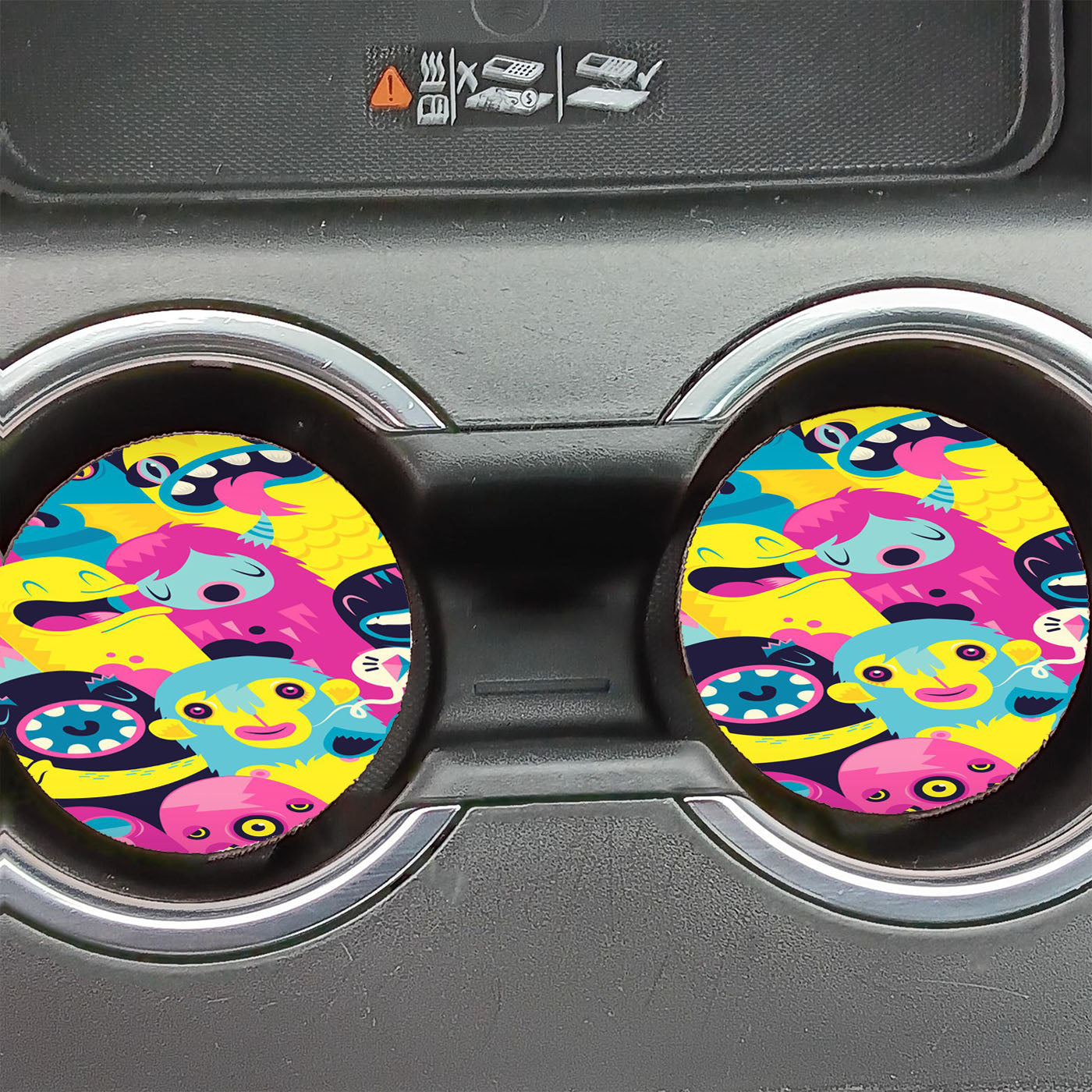 Monsters Car Coasters