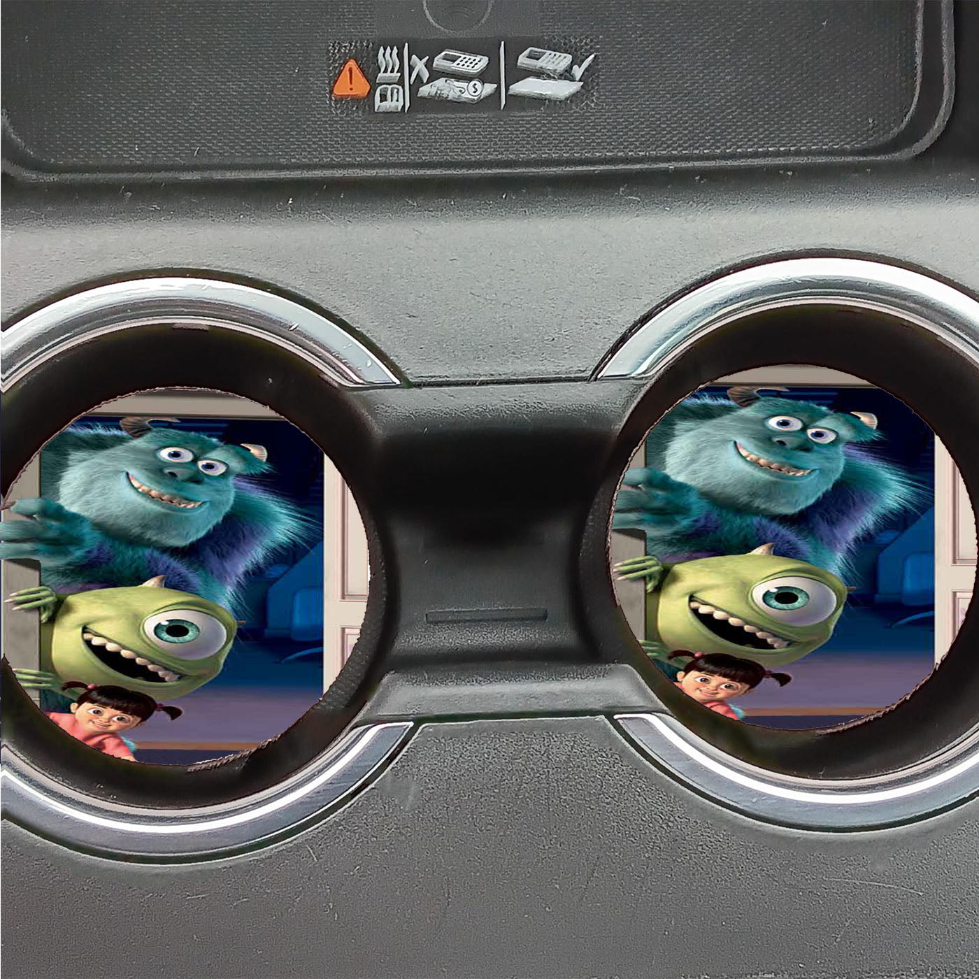 Monsters Inc Car Coasters