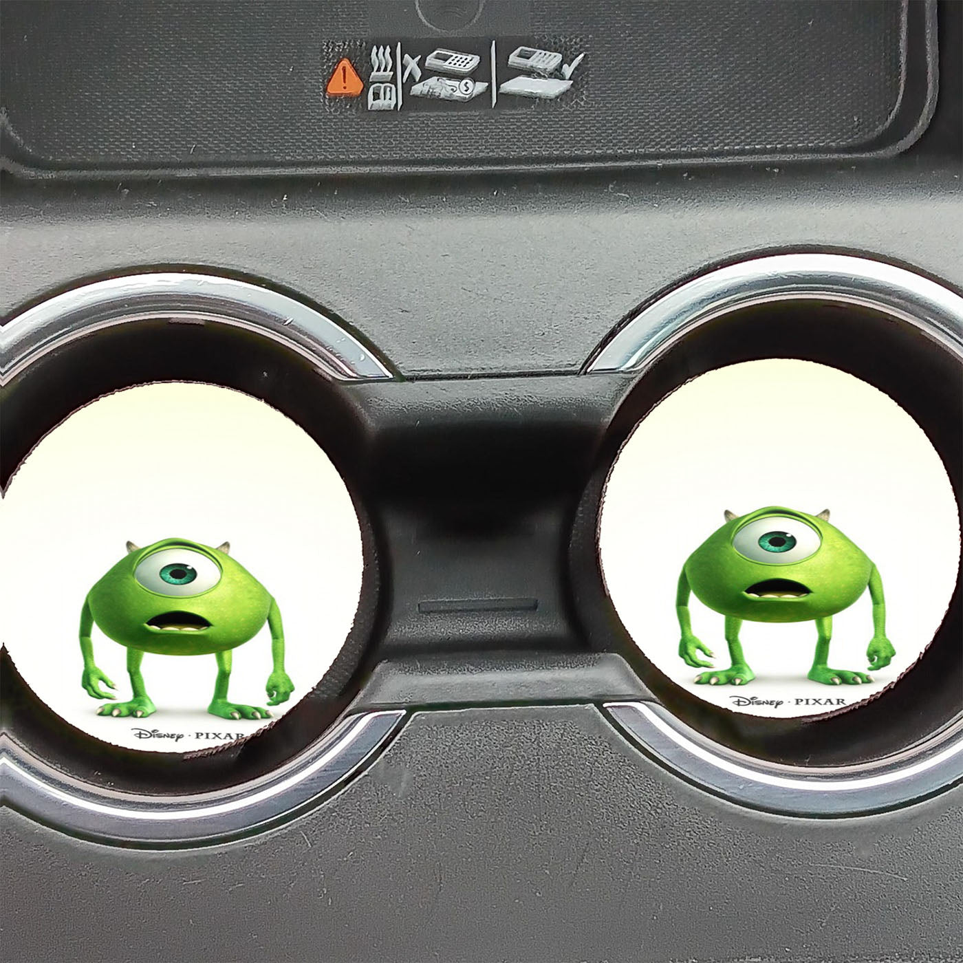 Monsters Inc Mike- Car Coasters